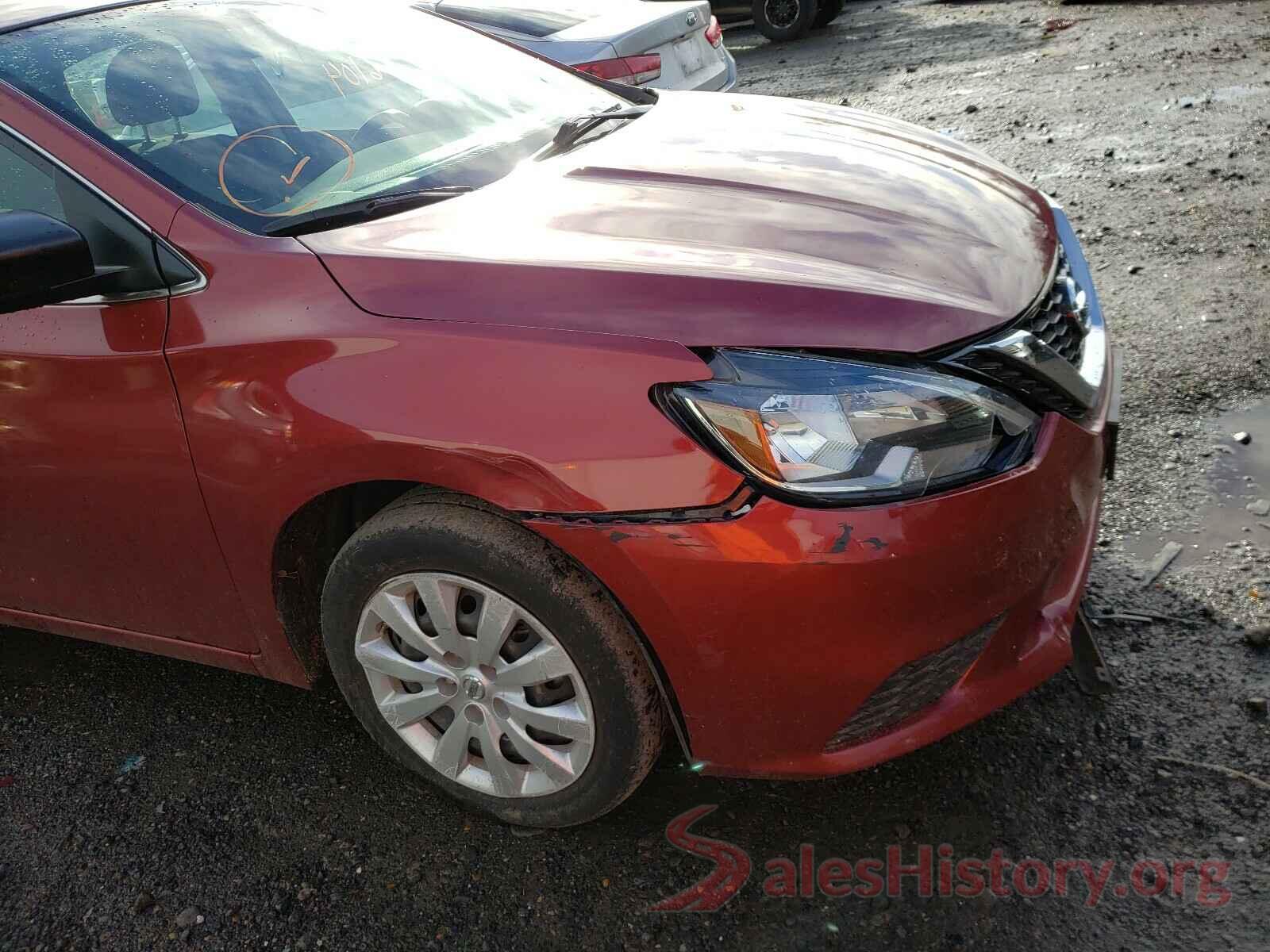 3N1AB7APXGL645497 2016 NISSAN SENTRA