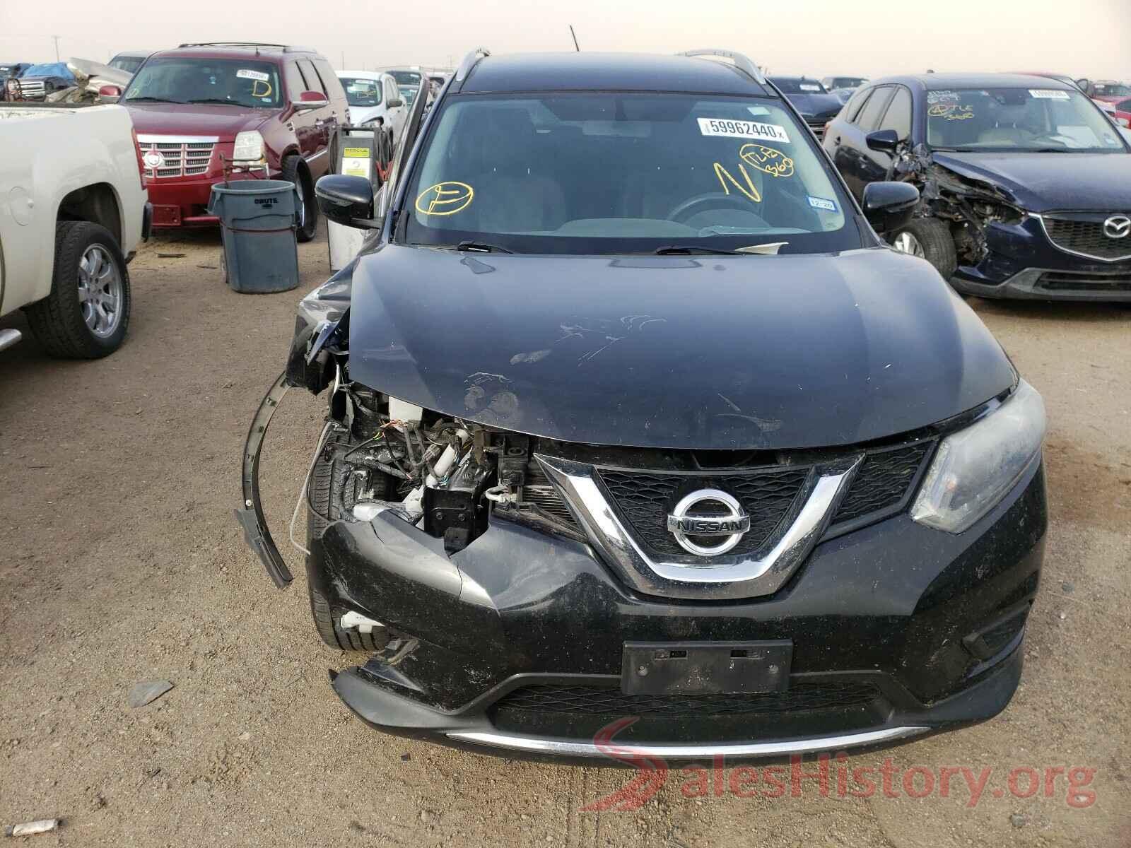 KNMAT2MV6GP724791 2016 NISSAN ROGUE