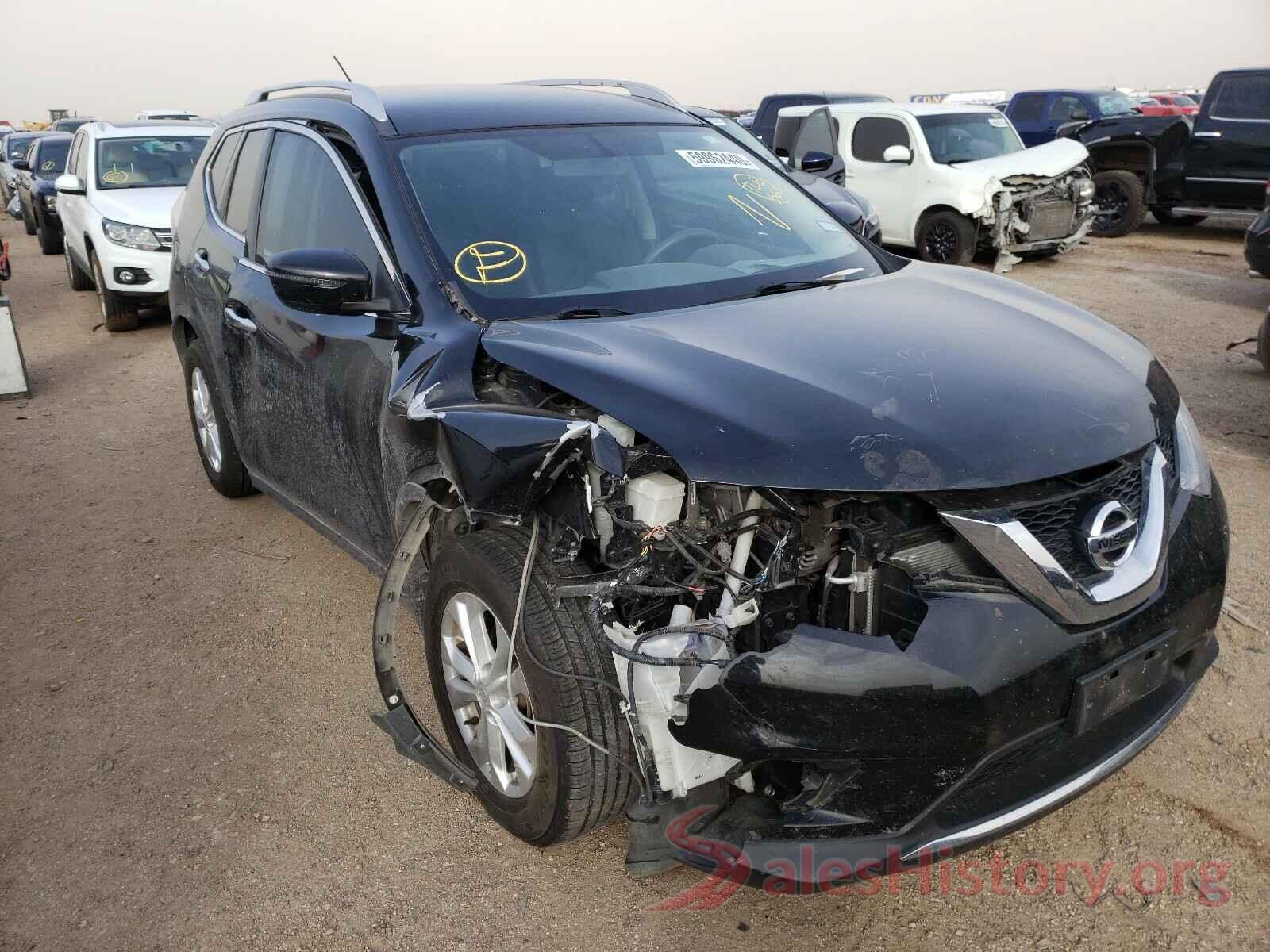 KNMAT2MV6GP724791 2016 NISSAN ROGUE