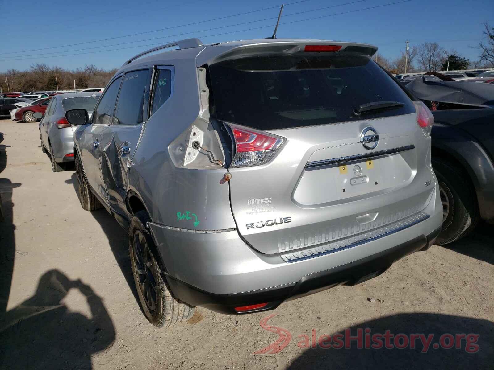 KNMAT2MT3GP659591 2016 NISSAN ROGUE