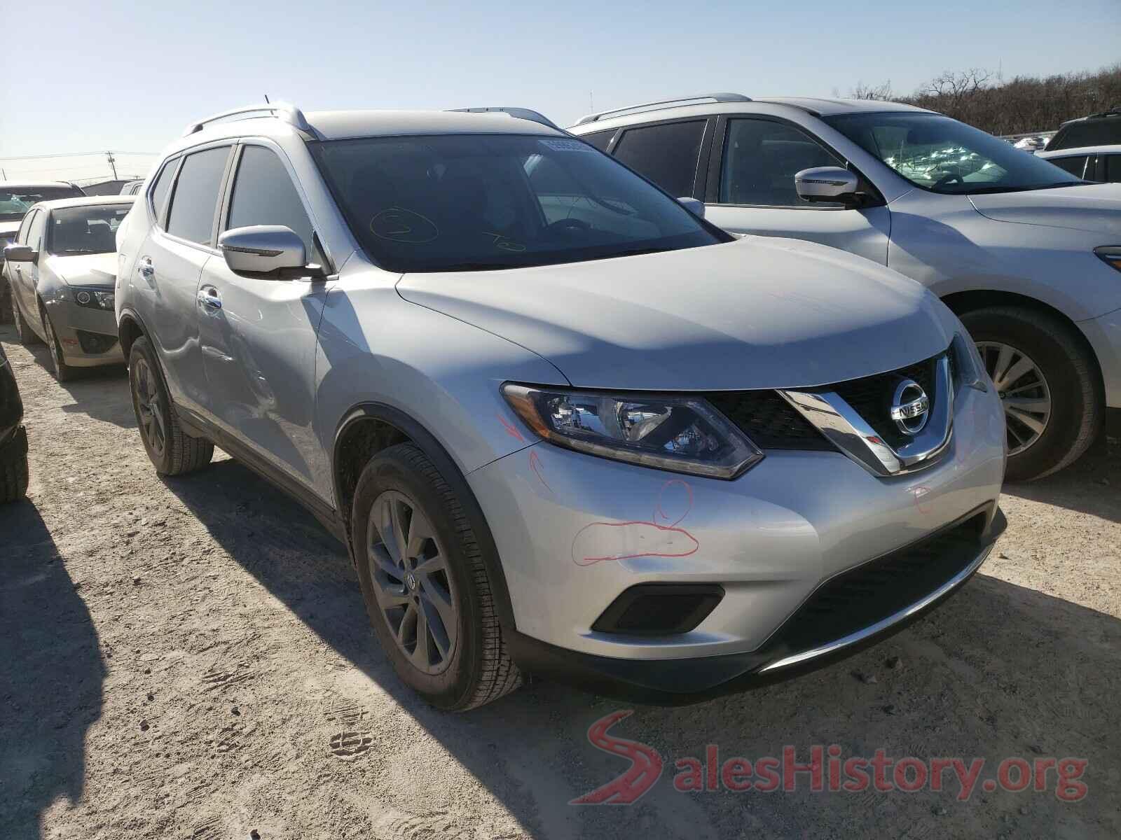 KNMAT2MT3GP659591 2016 NISSAN ROGUE