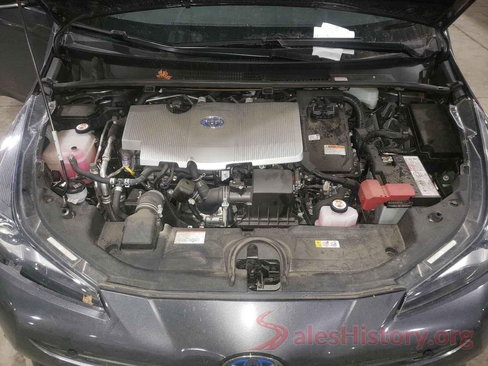 JTDL9RFU6K3005853 2019 TOYOTA PRIUS