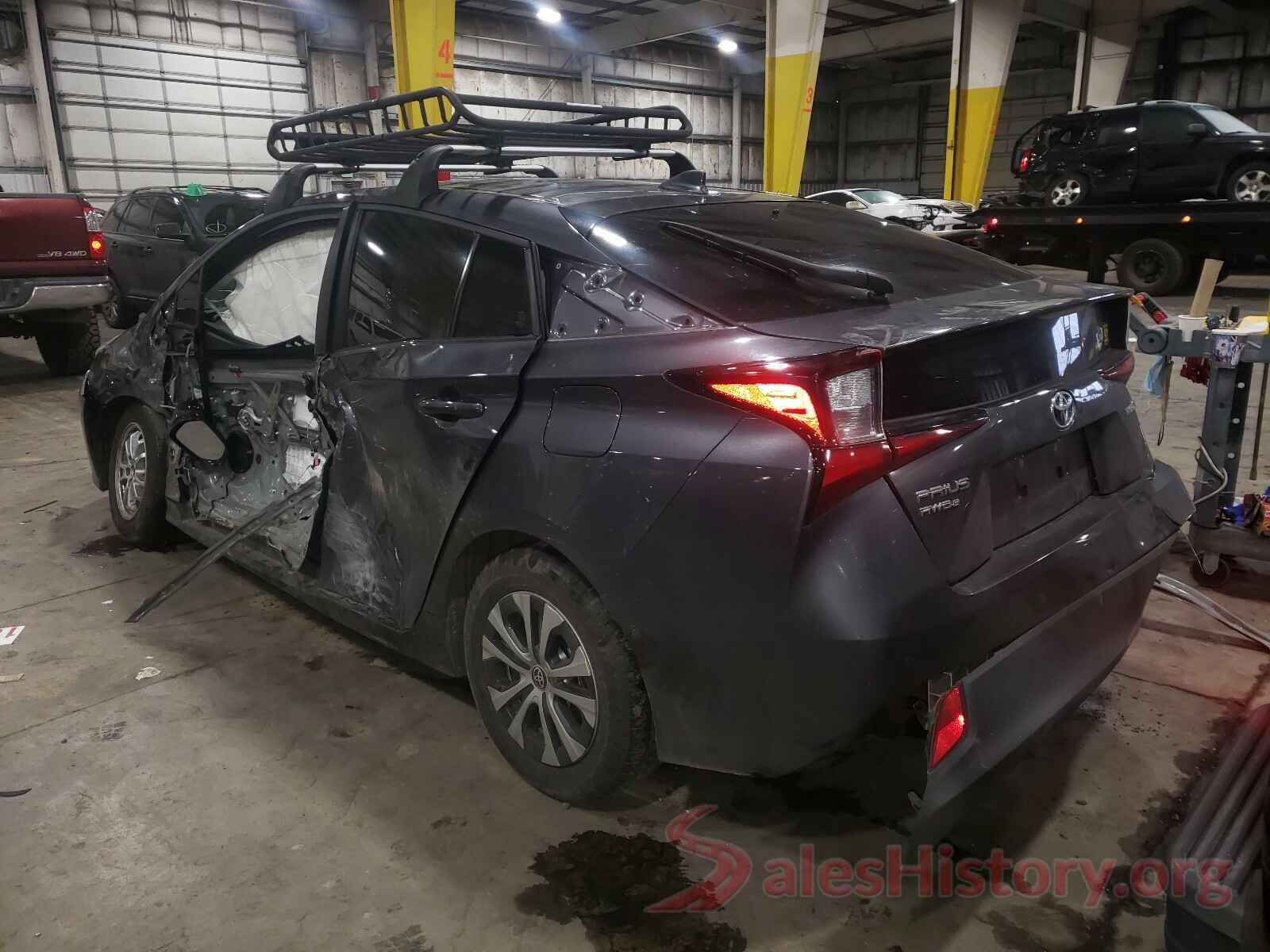 JTDL9RFU6K3005853 2019 TOYOTA PRIUS