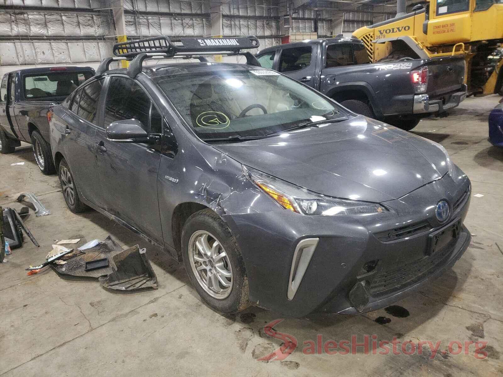 JTDL9RFU6K3005853 2019 TOYOTA PRIUS