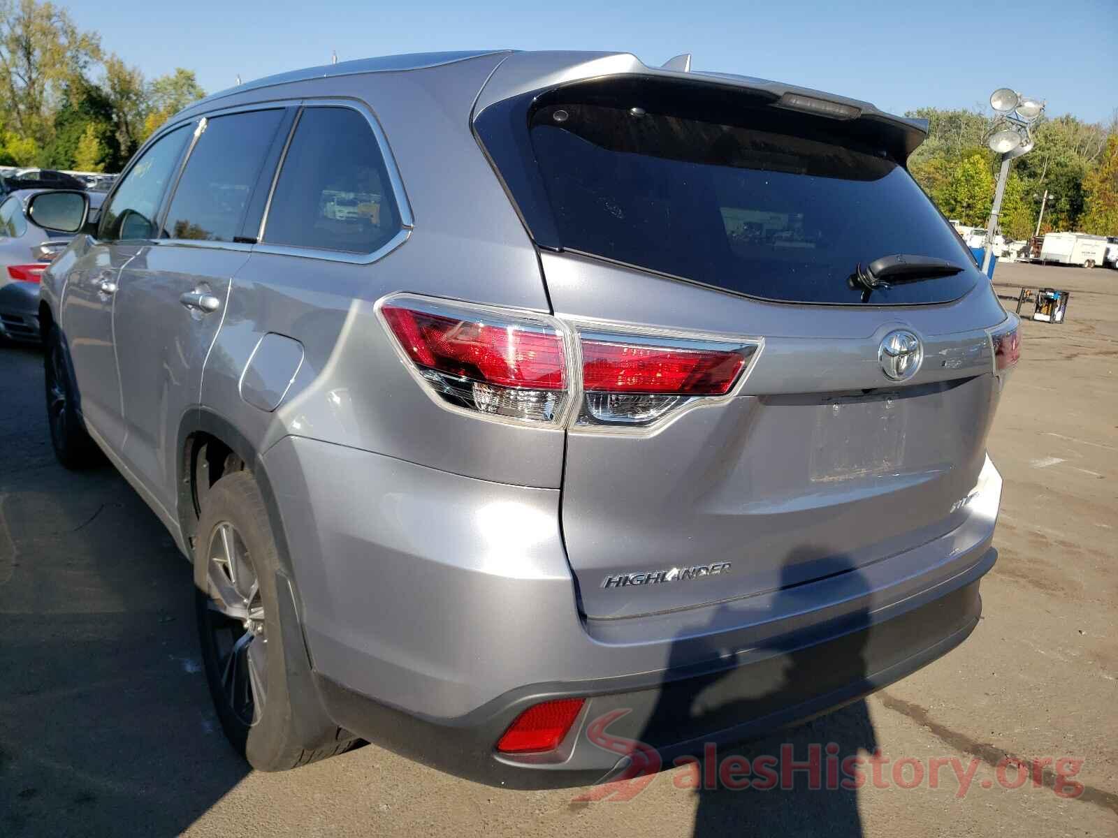 5TDJKRFH9GS344272 2016 TOYOTA HIGHLANDER