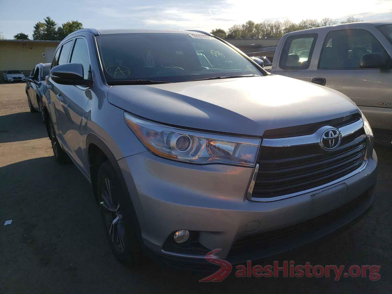 5TDJKRFH9GS344272 2016 TOYOTA HIGHLANDER