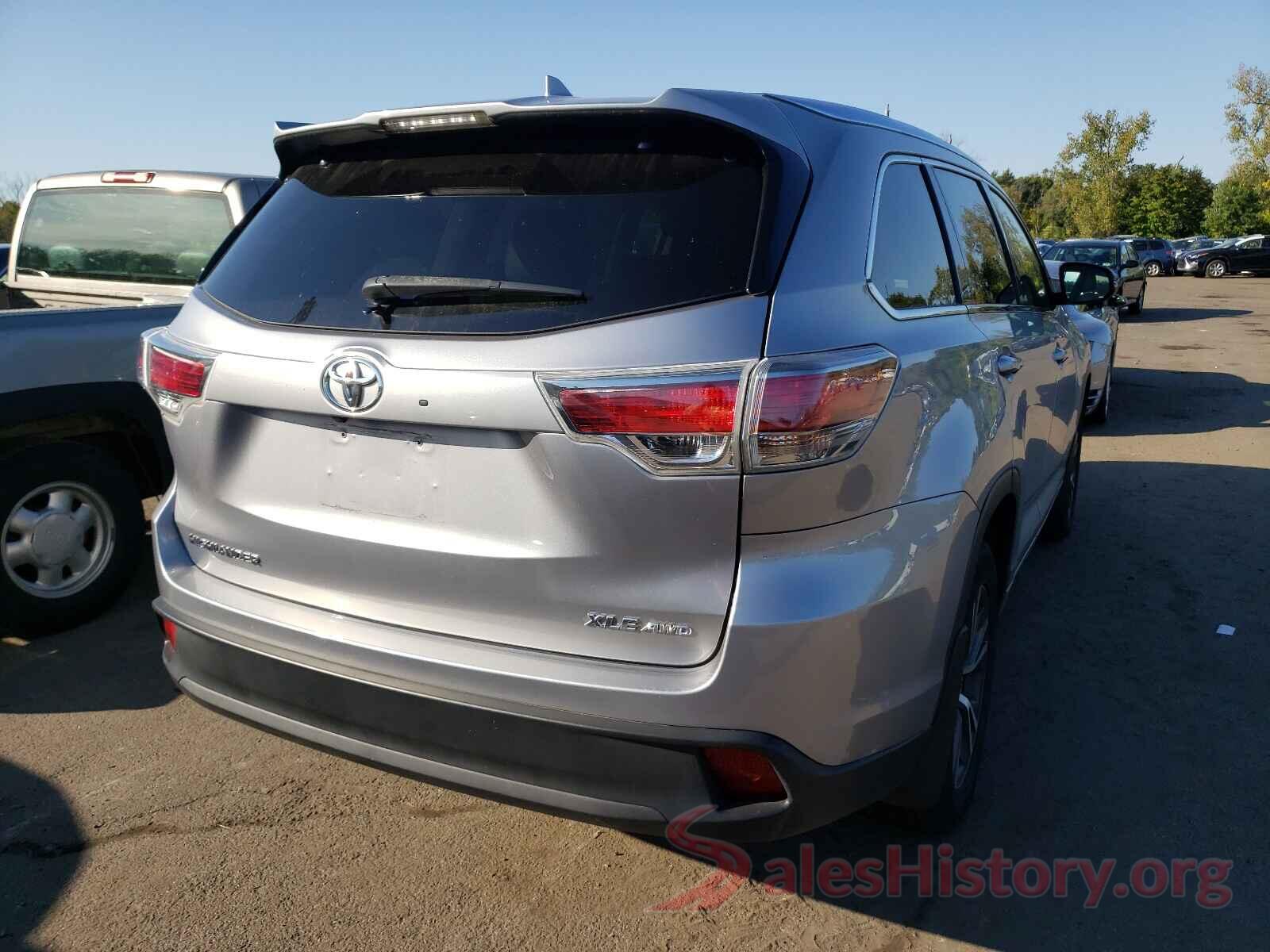 5TDJKRFH9GS344272 2016 TOYOTA HIGHLANDER