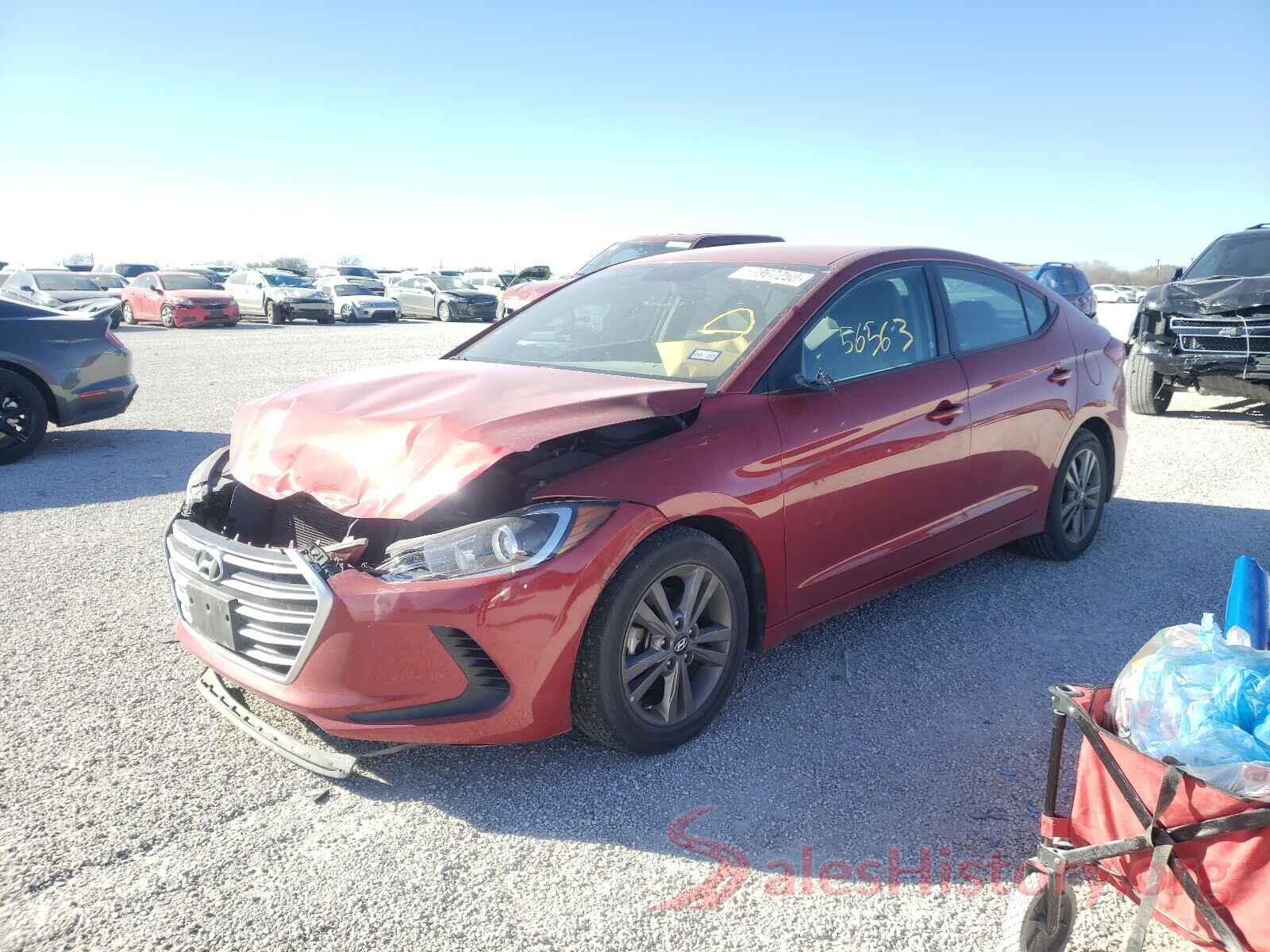 5NPD84LFXJH290513 2018 HYUNDAI ELANTRA