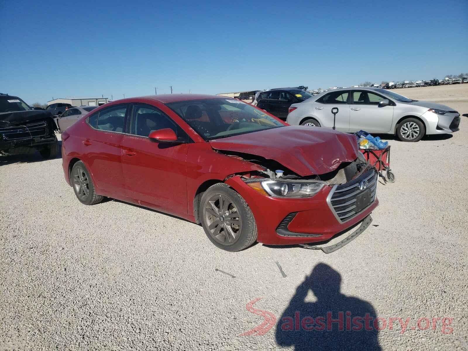 5NPD84LFXJH290513 2018 HYUNDAI ELANTRA