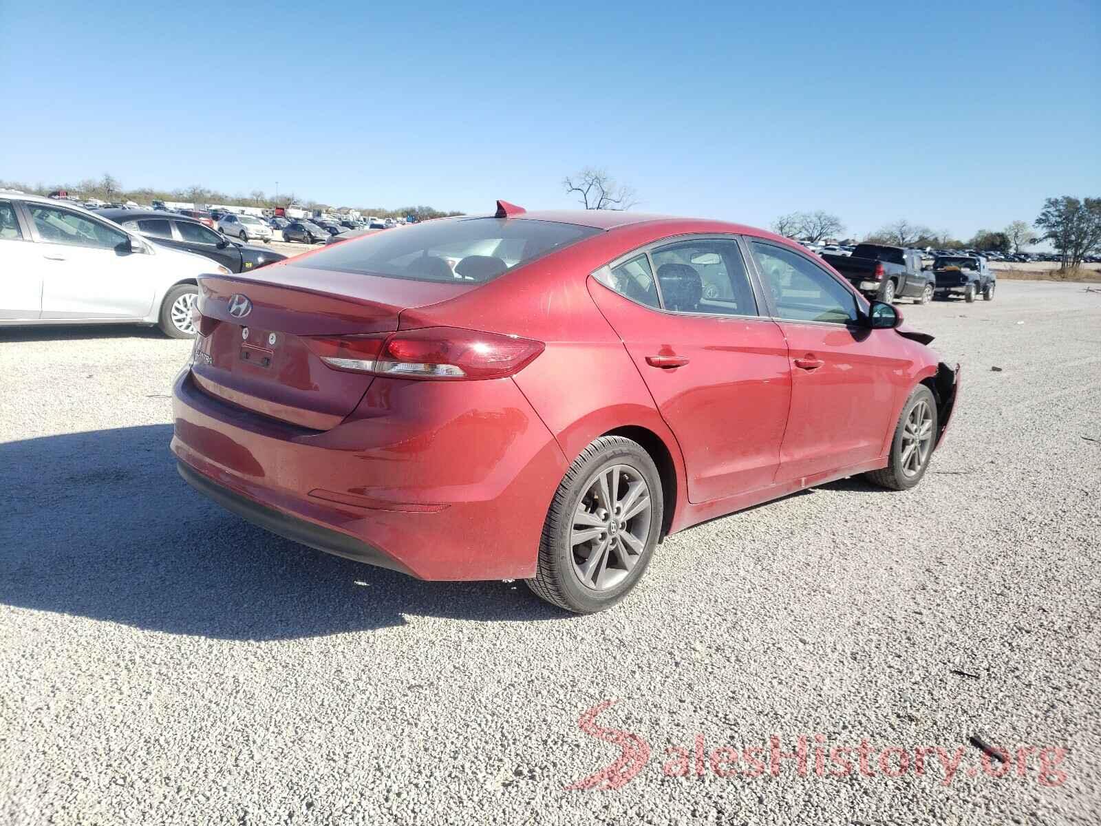 5NPD84LFXJH290513 2018 HYUNDAI ELANTRA