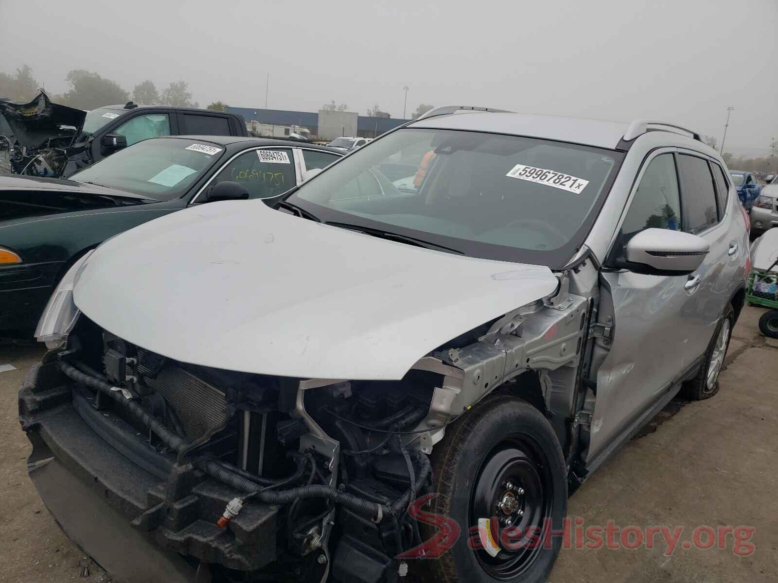 KNMAT2MT2KP518522 2019 NISSAN ROGUE