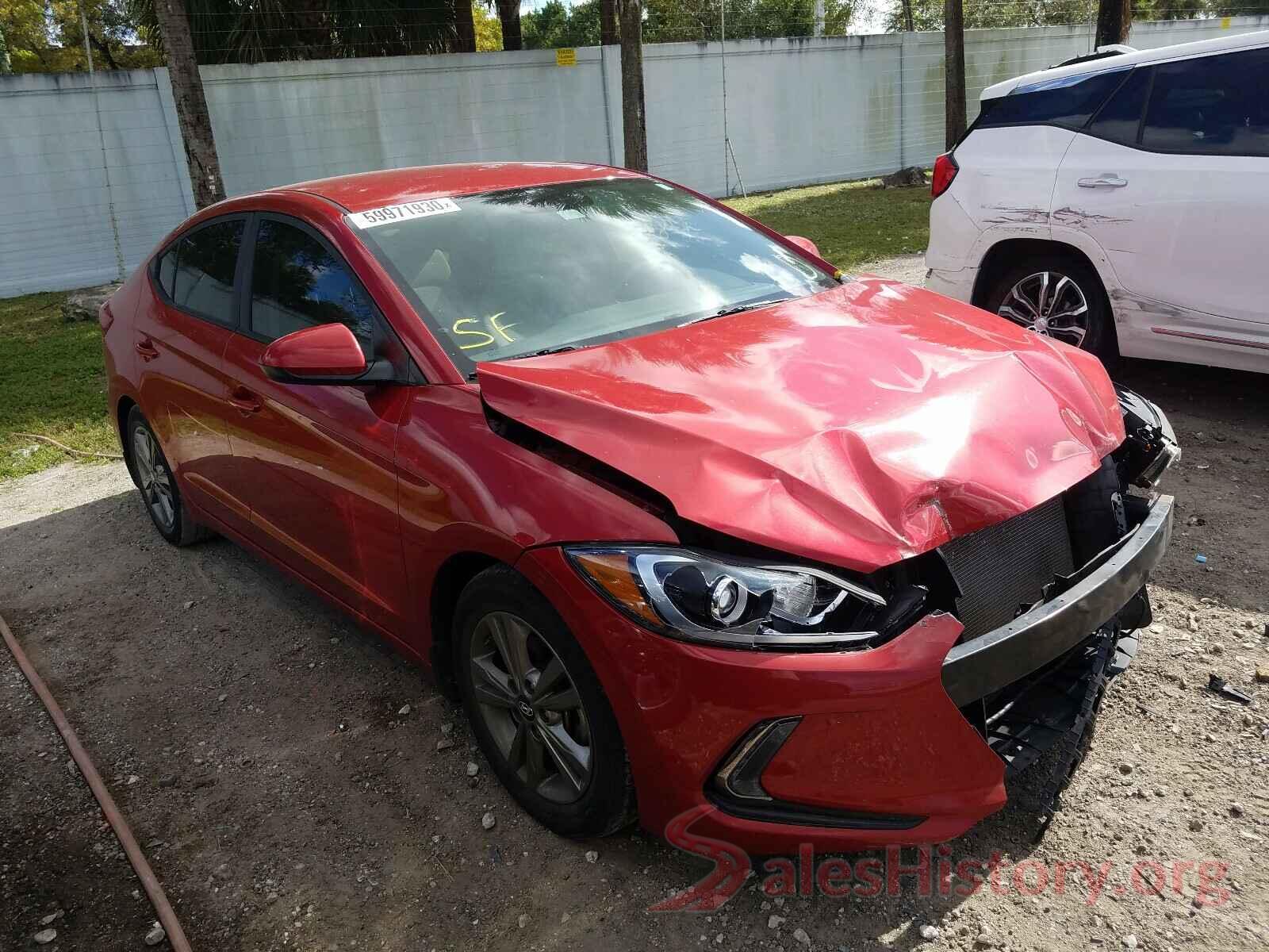 5NPD84LF0HH053913 2017 HYUNDAI ELANTRA