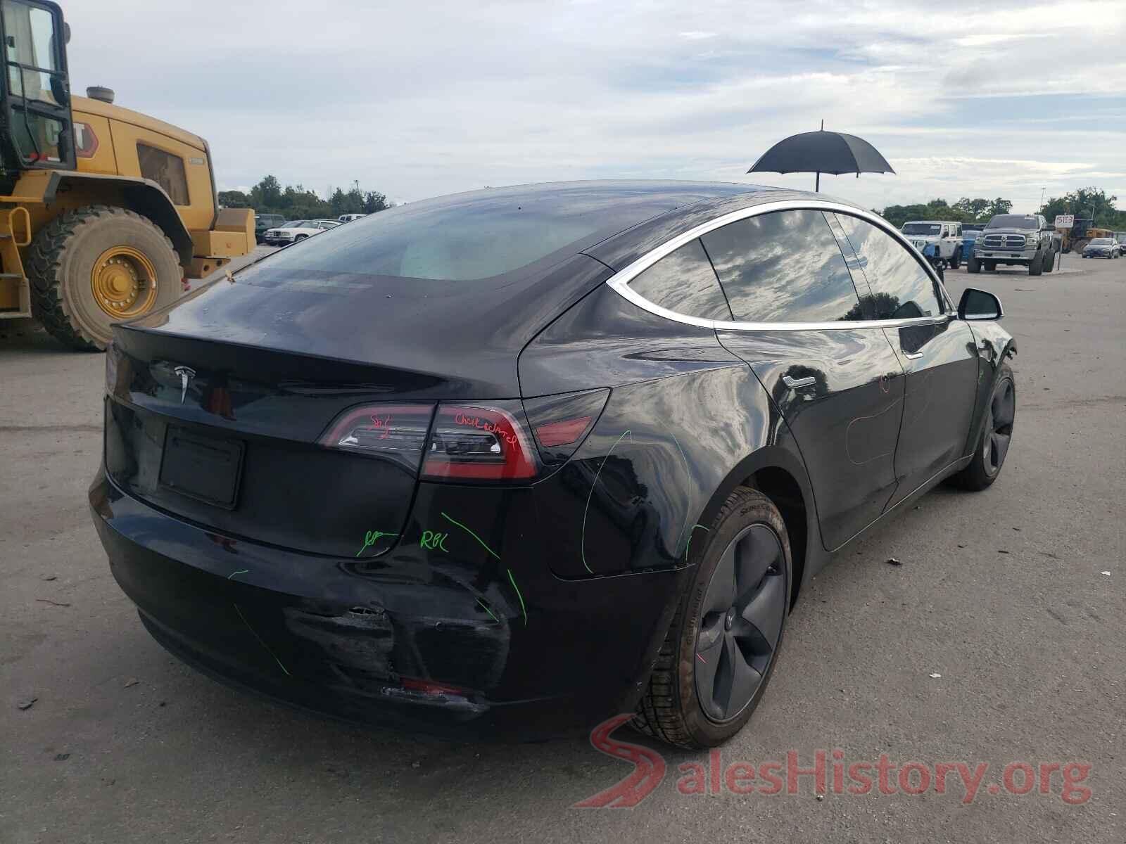 5YJ3E1EA1KF314816 2019 TESLA MODEL 3