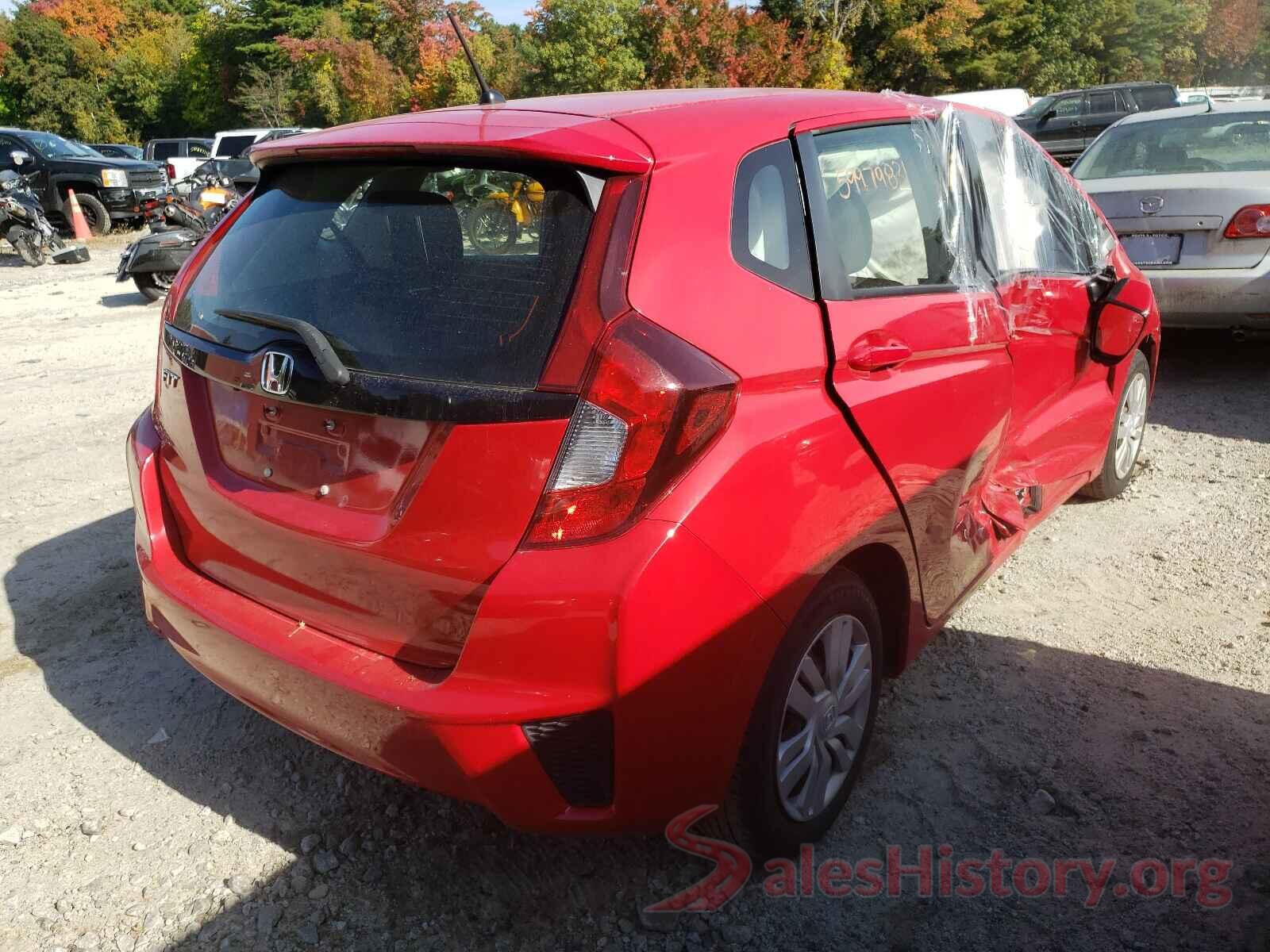 JHMGK5H5XGS011493 2016 HONDA FIT