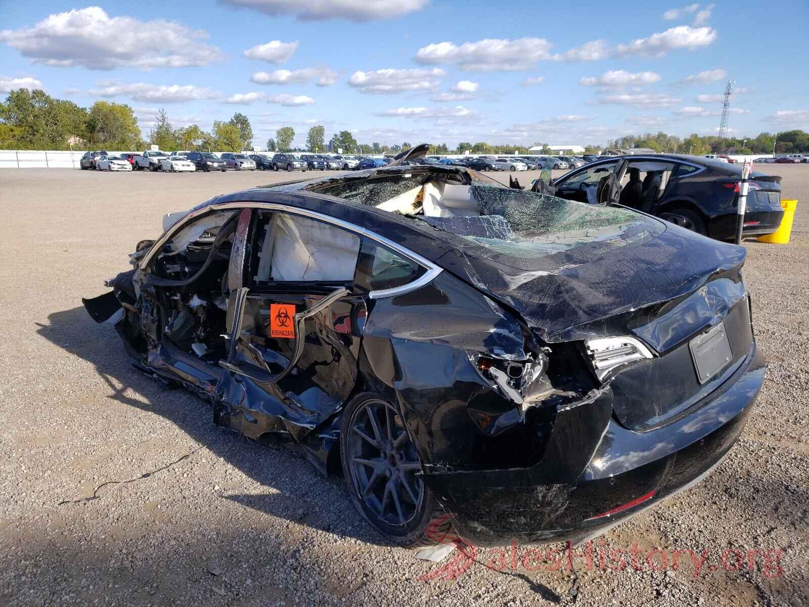 5YJ3E1EA8KF352334 2019 TESLA MODEL 3