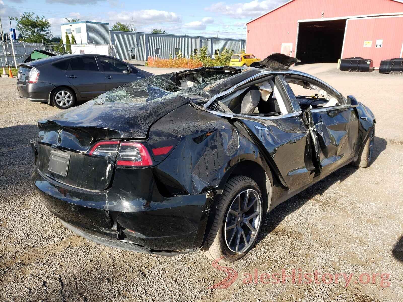 5YJ3E1EA8KF352334 2019 TESLA MODEL 3