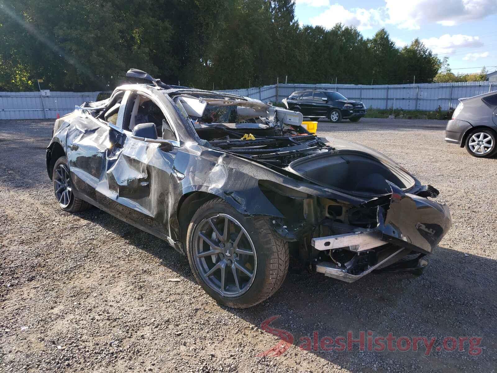 5YJ3E1EA8KF352334 2019 TESLA MODEL 3