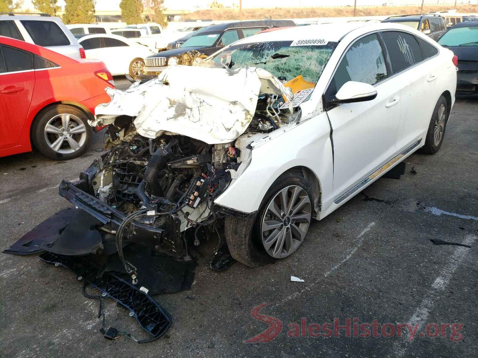 5NPE34AF7HH437743 2017 HYUNDAI SONATA