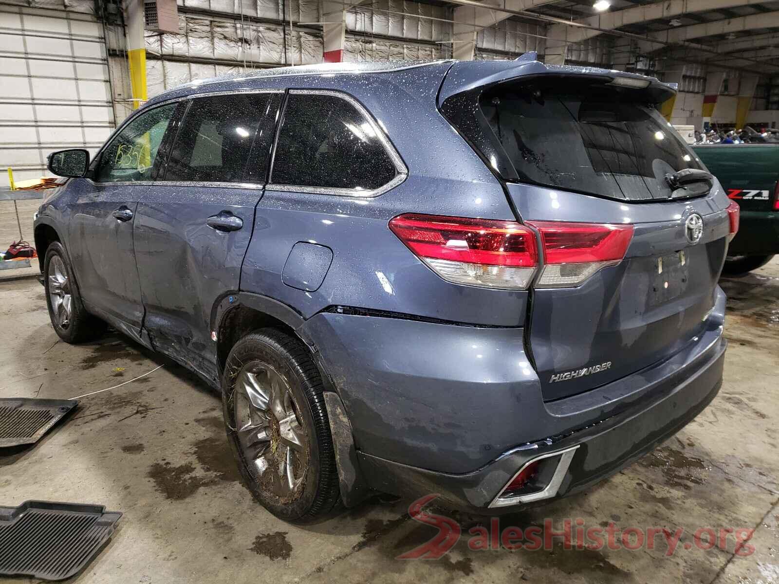 5TDDZRFHXKS940508 2019 TOYOTA HIGHLANDER