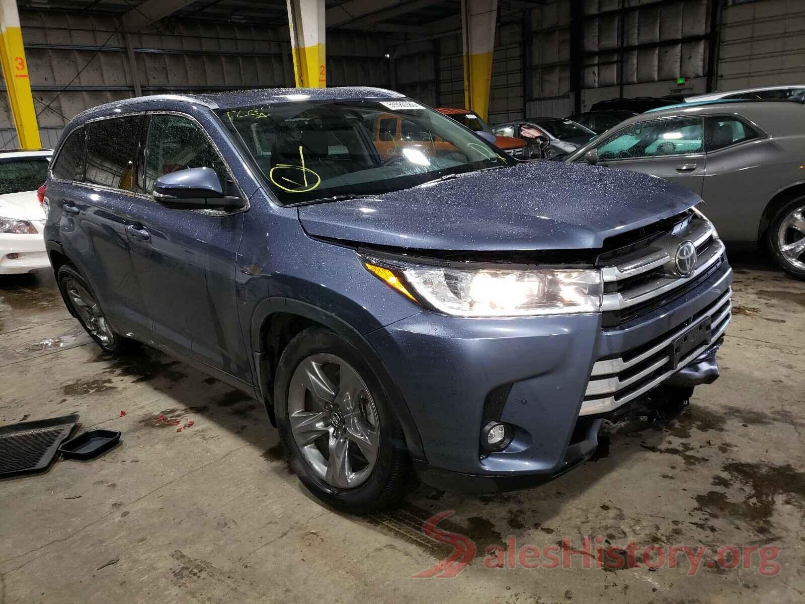 5TDDZRFHXKS940508 2019 TOYOTA HIGHLANDER