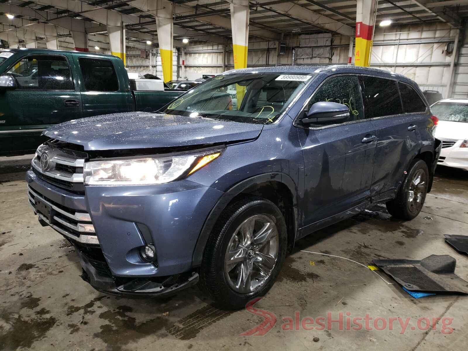 5TDDZRFHXKS940508 2019 TOYOTA HIGHLANDER