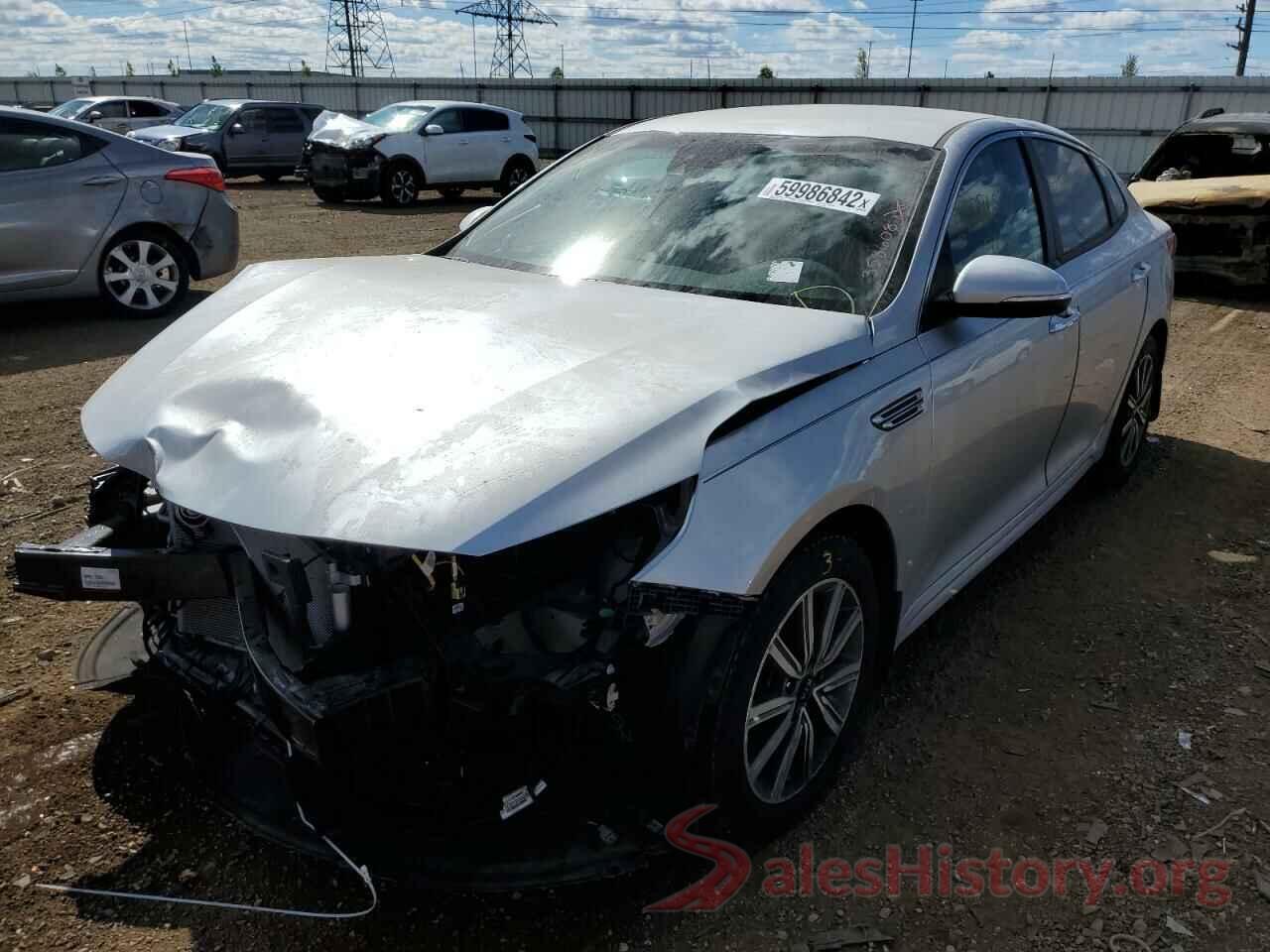 5XXGT4L32KG358608 2019 KIA OPTIMA