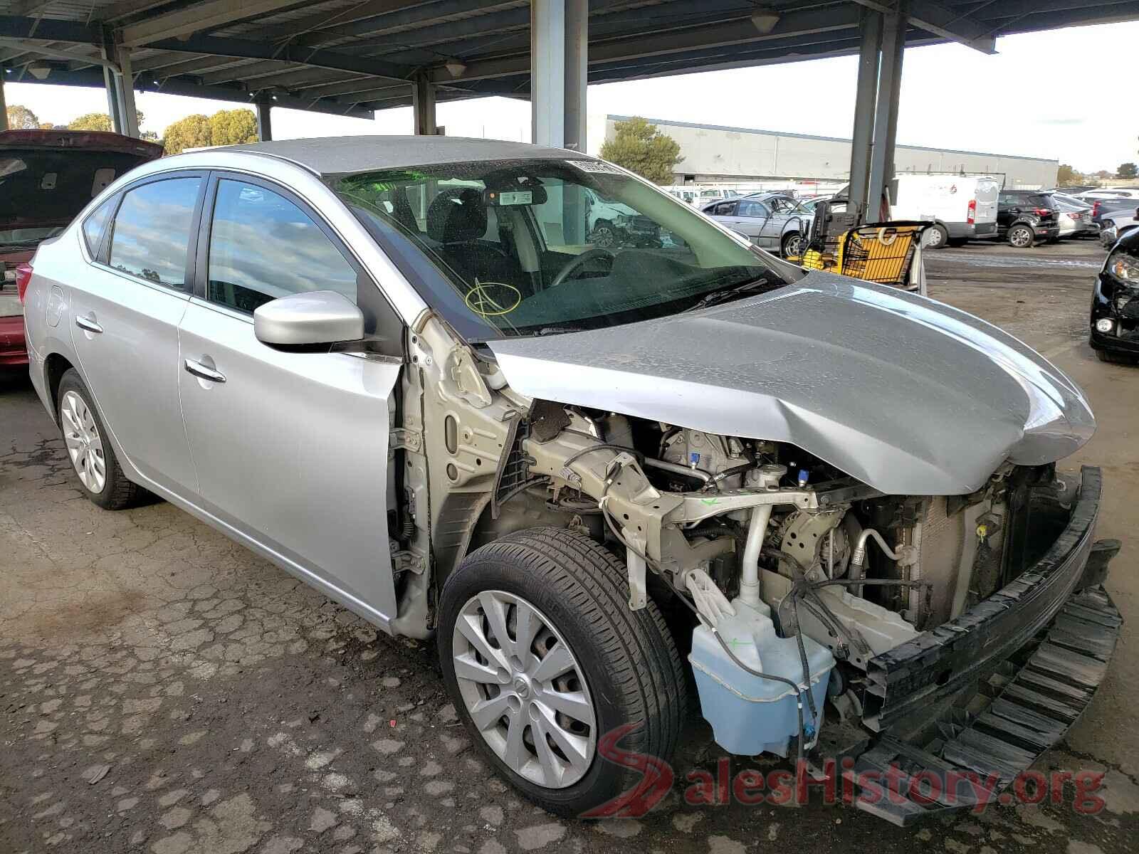 3N1AB7AP1HY351068 2017 NISSAN SENTRA