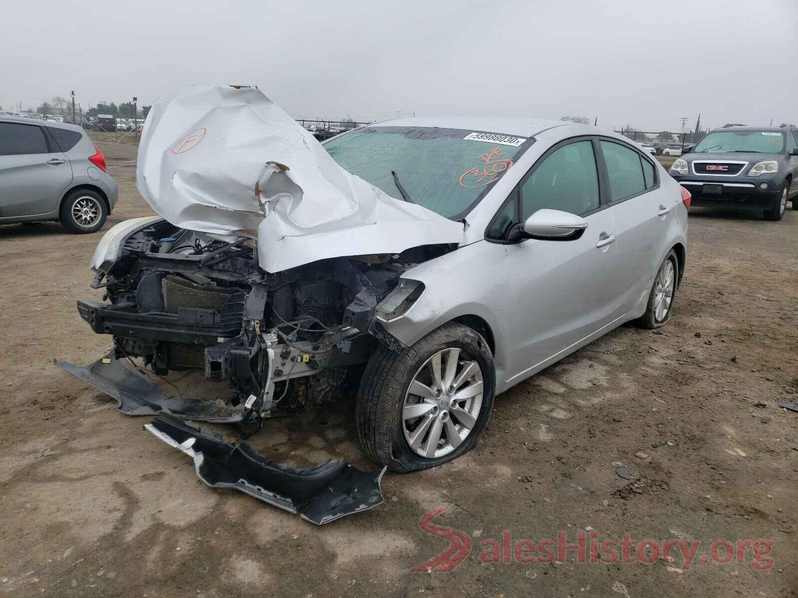 KNAFX4A64G5476116 2016 KIA FORTE