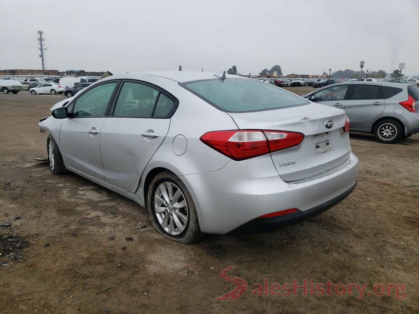 KNAFX4A64G5476116 2016 KIA FORTE