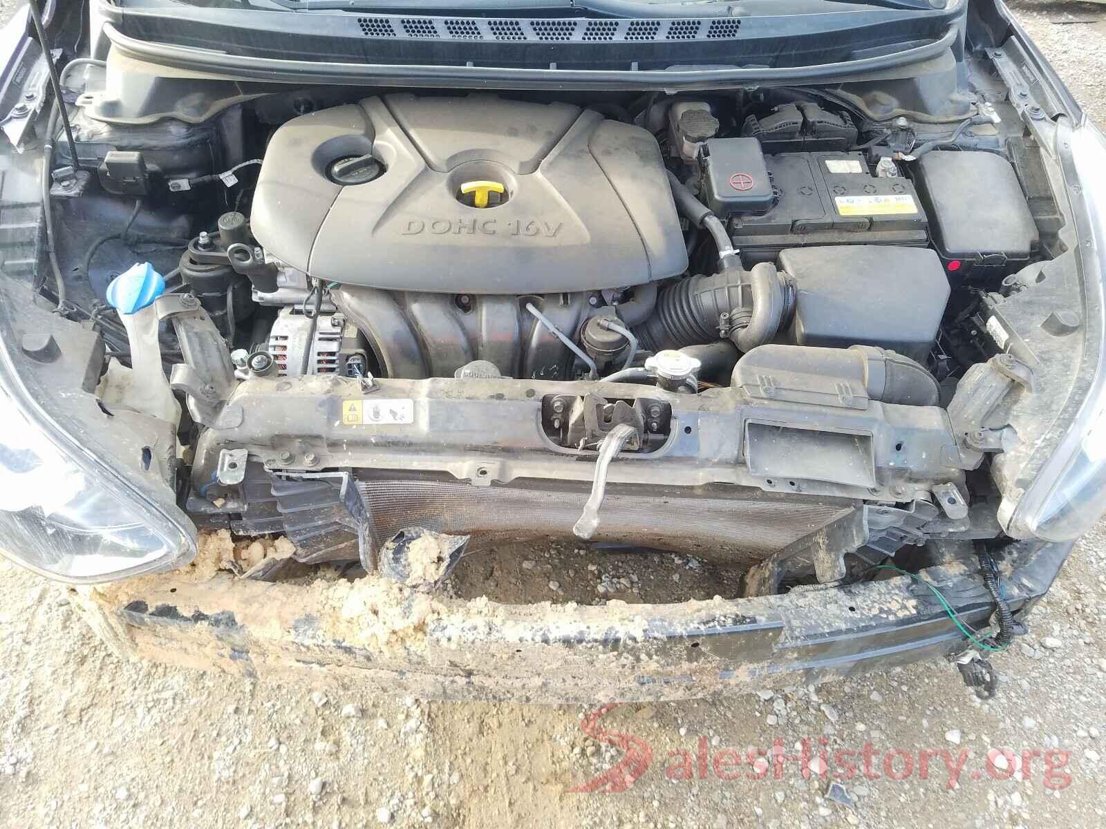 5NPDH4AEXGH747243 2016 HYUNDAI ELANTRA