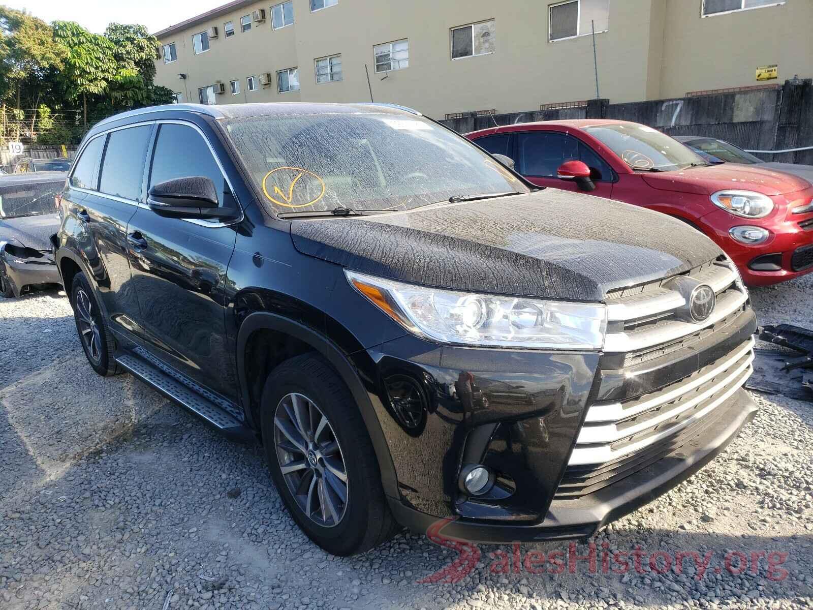 5TDKZRFH6JS533212 2018 TOYOTA HIGHLANDER