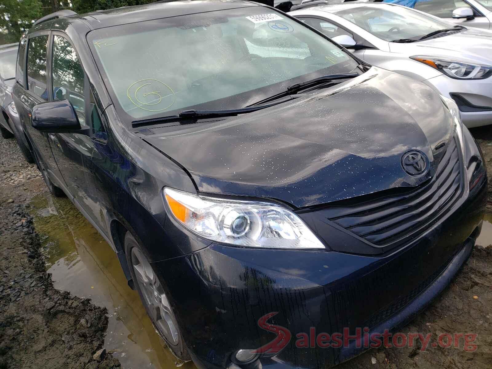 5TDYZ3DC2HS770286 2017 TOYOTA SIENNA