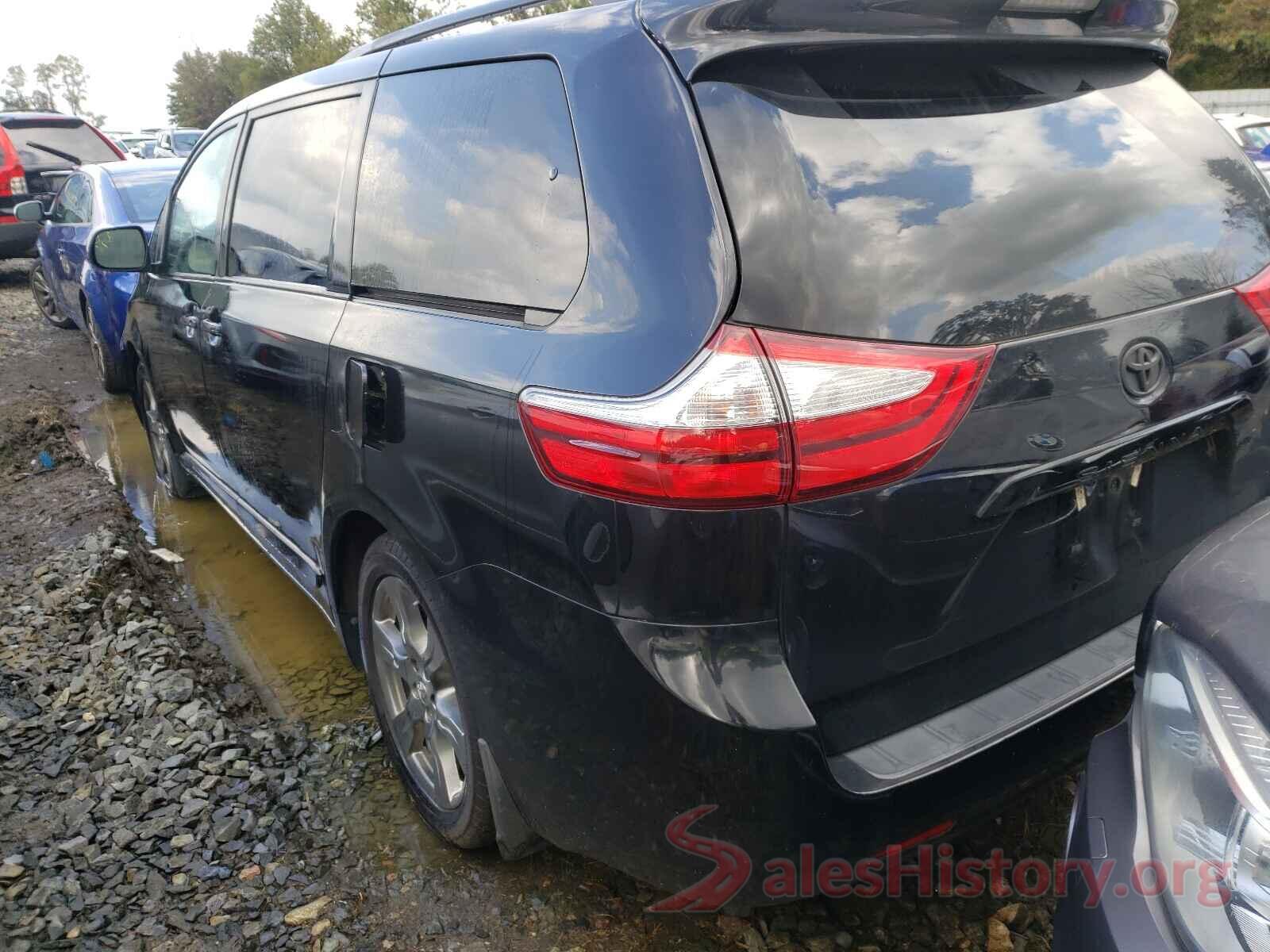 5TDYZ3DC2HS770286 2017 TOYOTA SIENNA