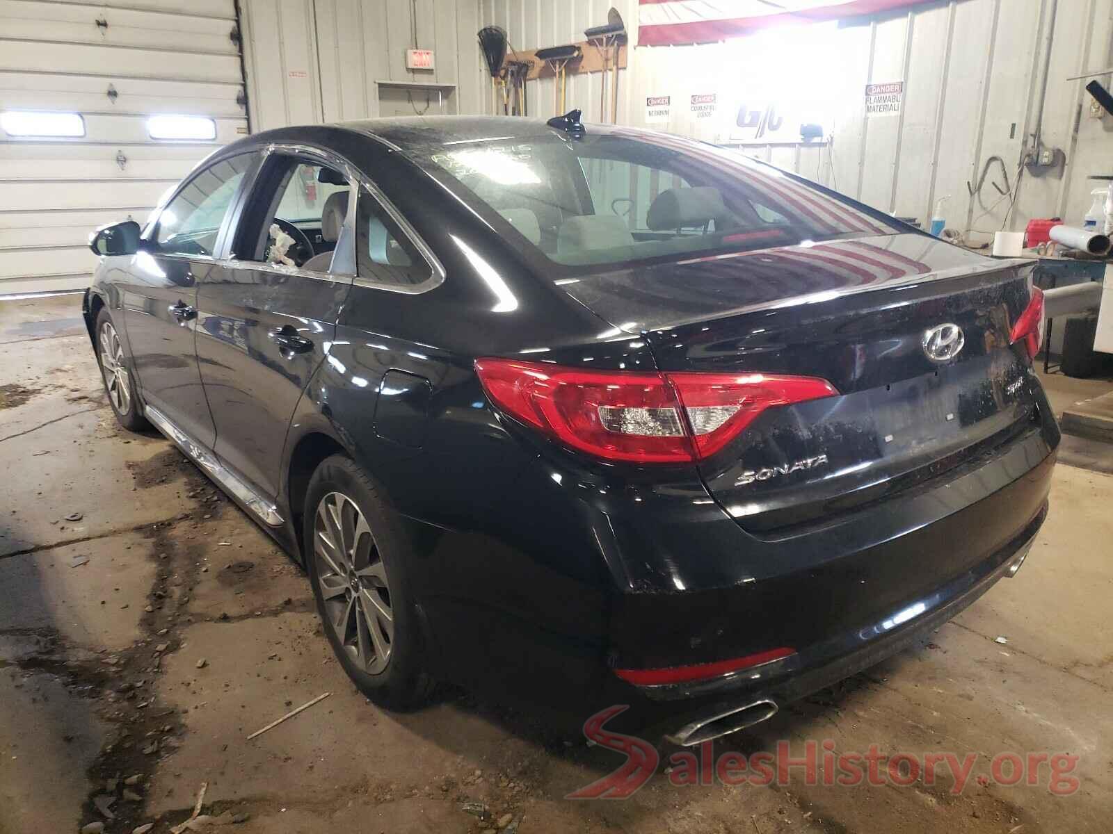 5NPE34AFXHH438854 2017 HYUNDAI SONATA