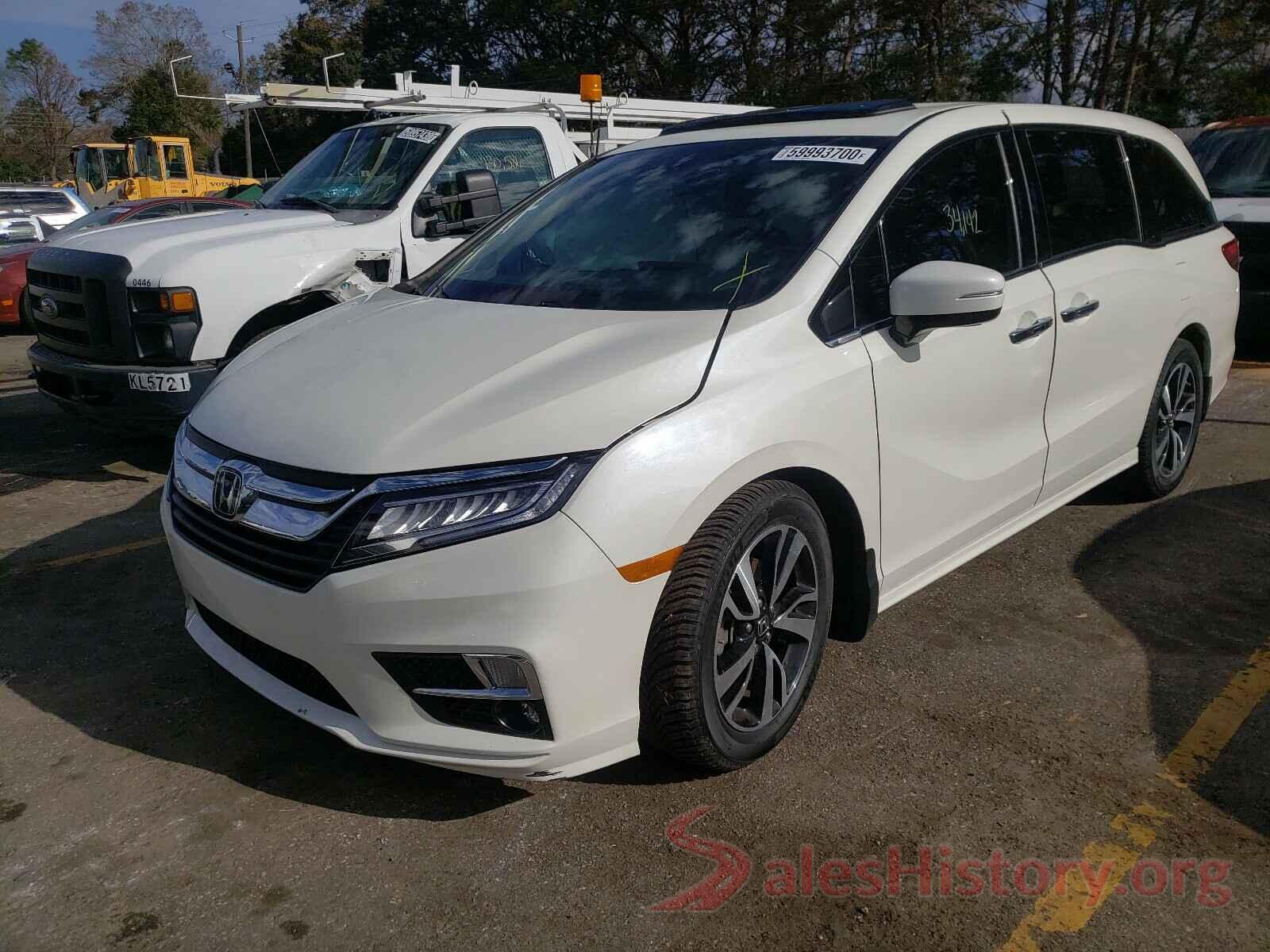 5FNRL6H9XJB038150 2018 HONDA ODYSSEY