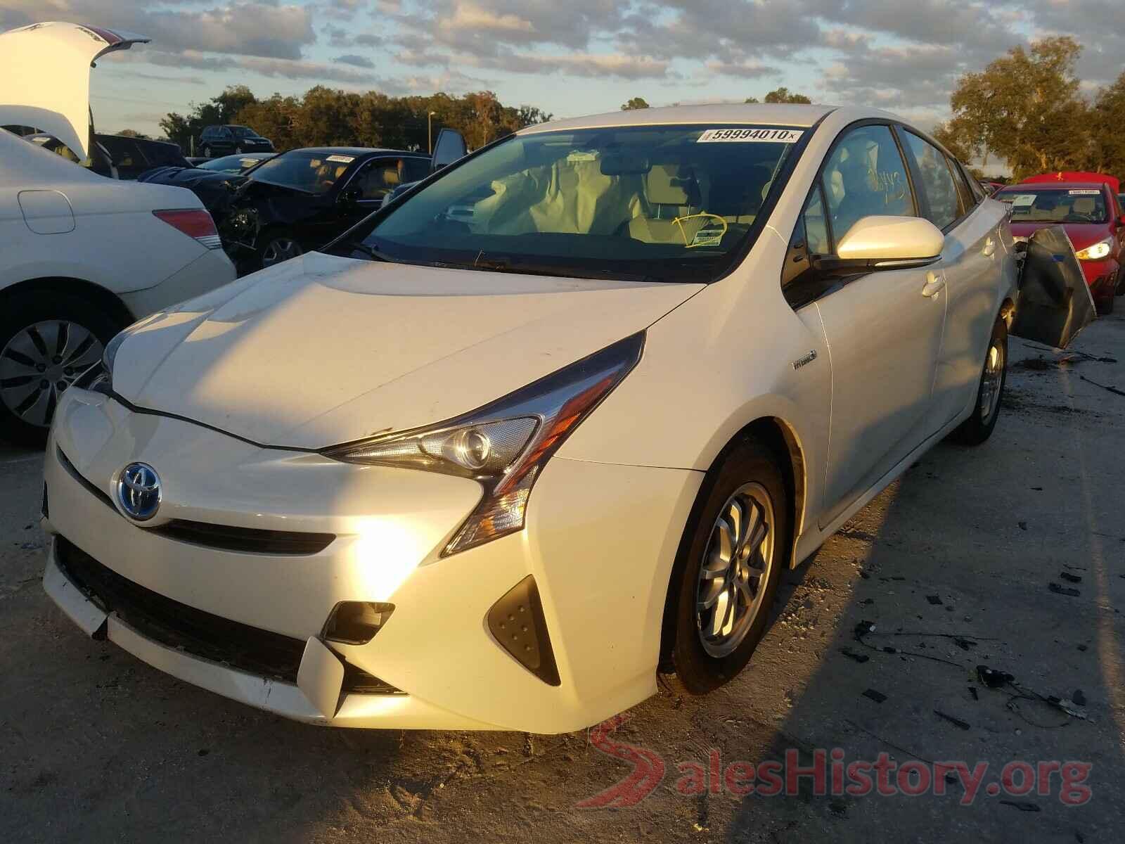 JTDKARFU1G3506014 2016 TOYOTA PRIUS