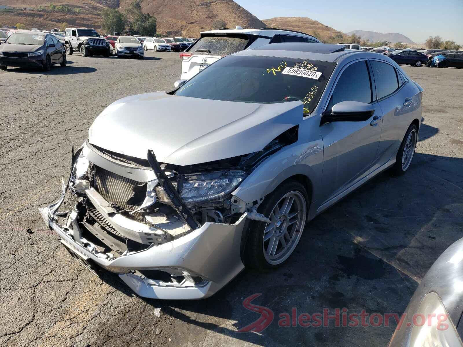 SHHFK7H55HU423651 2017 HONDA CIVIC