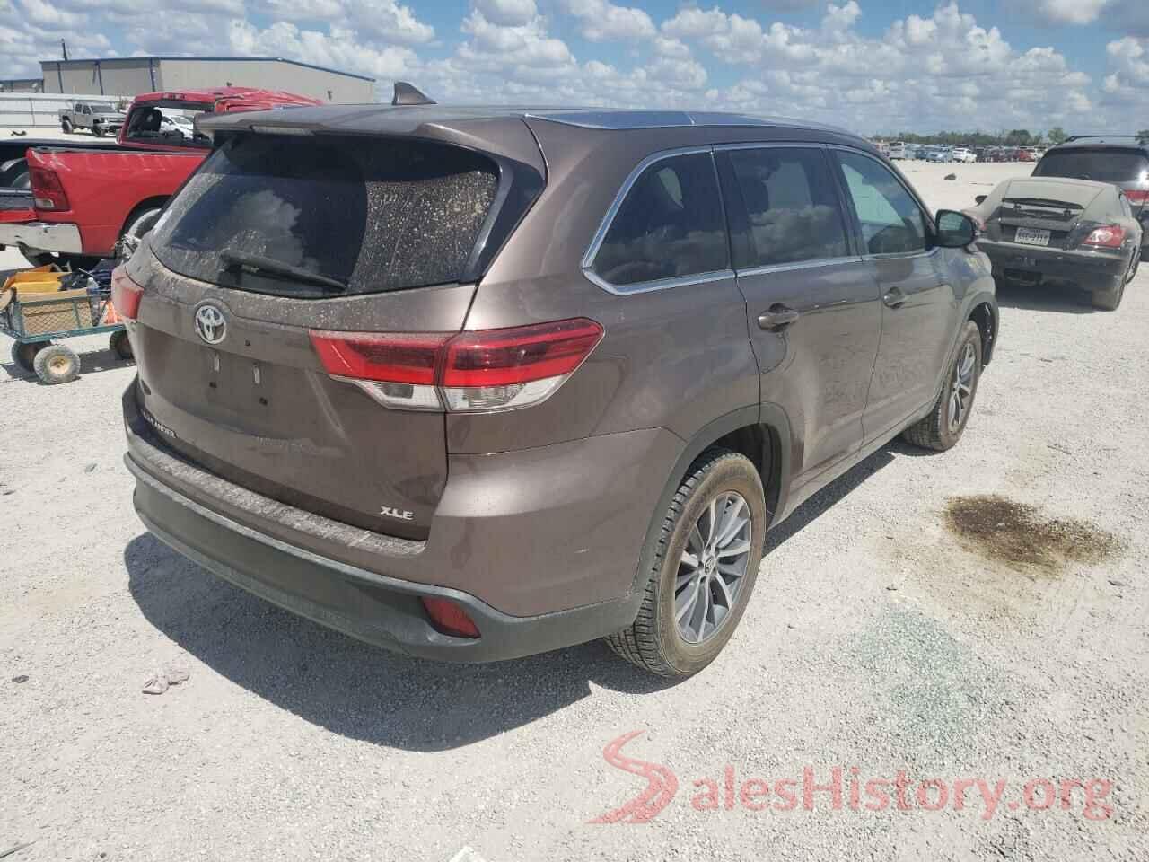 5TDKZRFHXJS255169 2018 TOYOTA HIGHLANDER