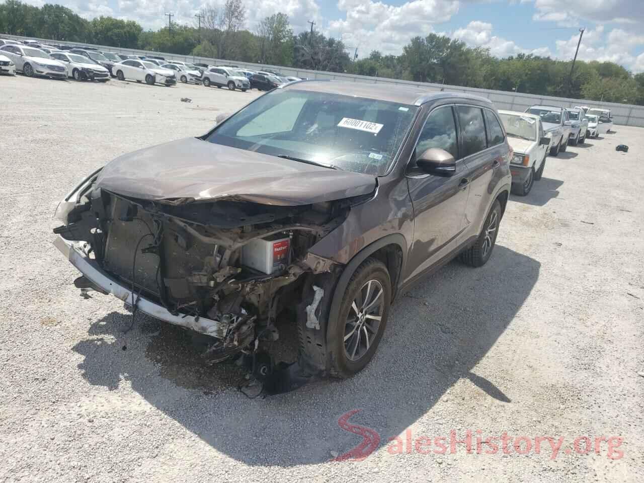 5TDKZRFHXJS255169 2018 TOYOTA HIGHLANDER