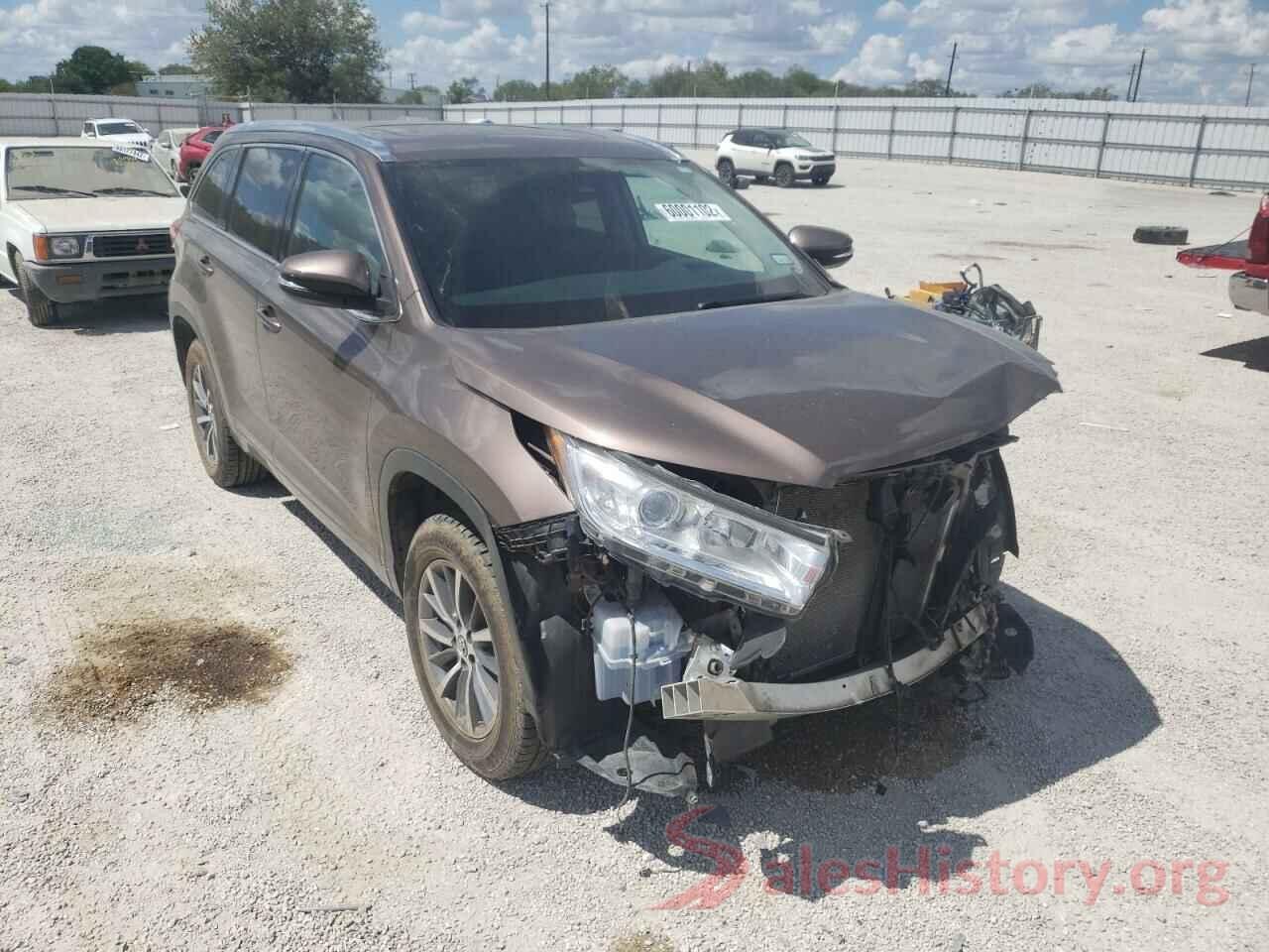 5TDKZRFHXJS255169 2018 TOYOTA HIGHLANDER