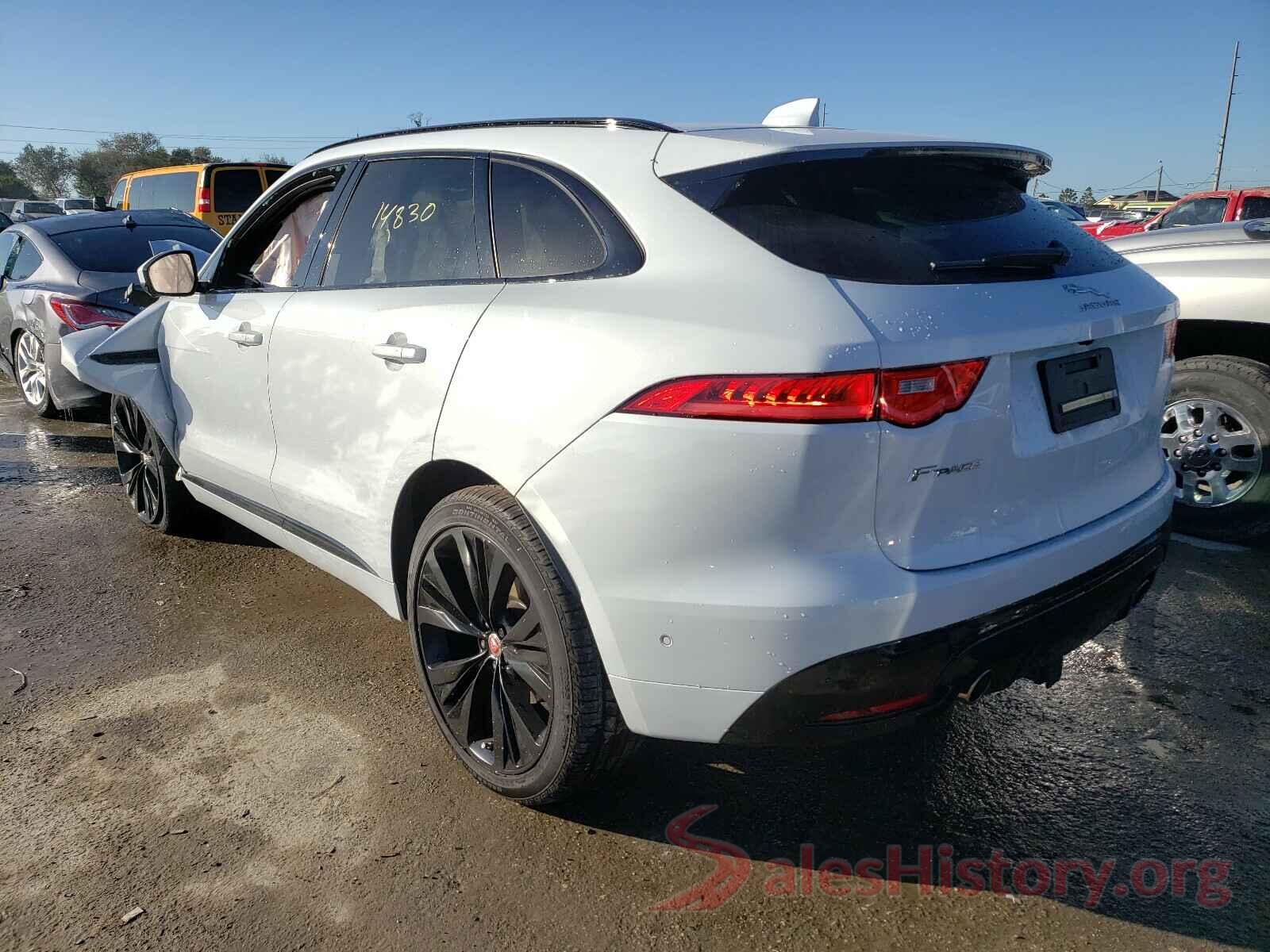 SADCM2FV9KA352088 2019 JAGUAR F-PACE