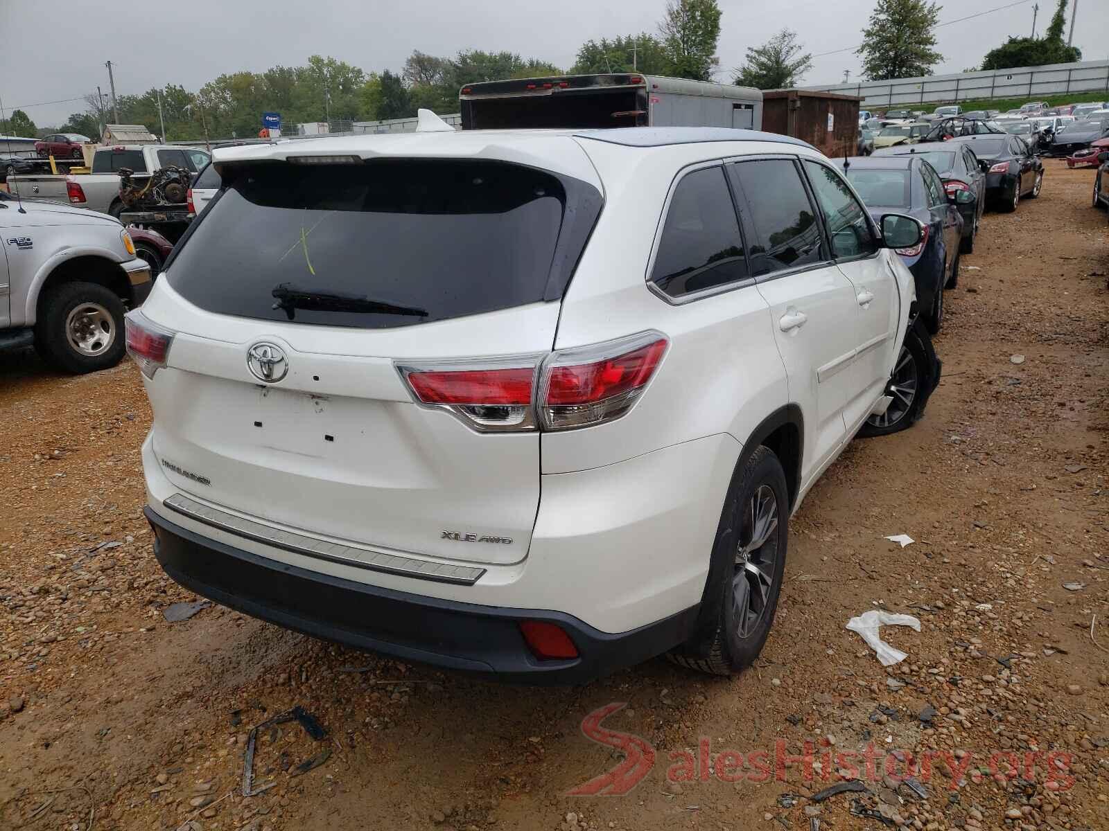 5TDJKRFH5GS336640 2016 TOYOTA HIGHLANDER