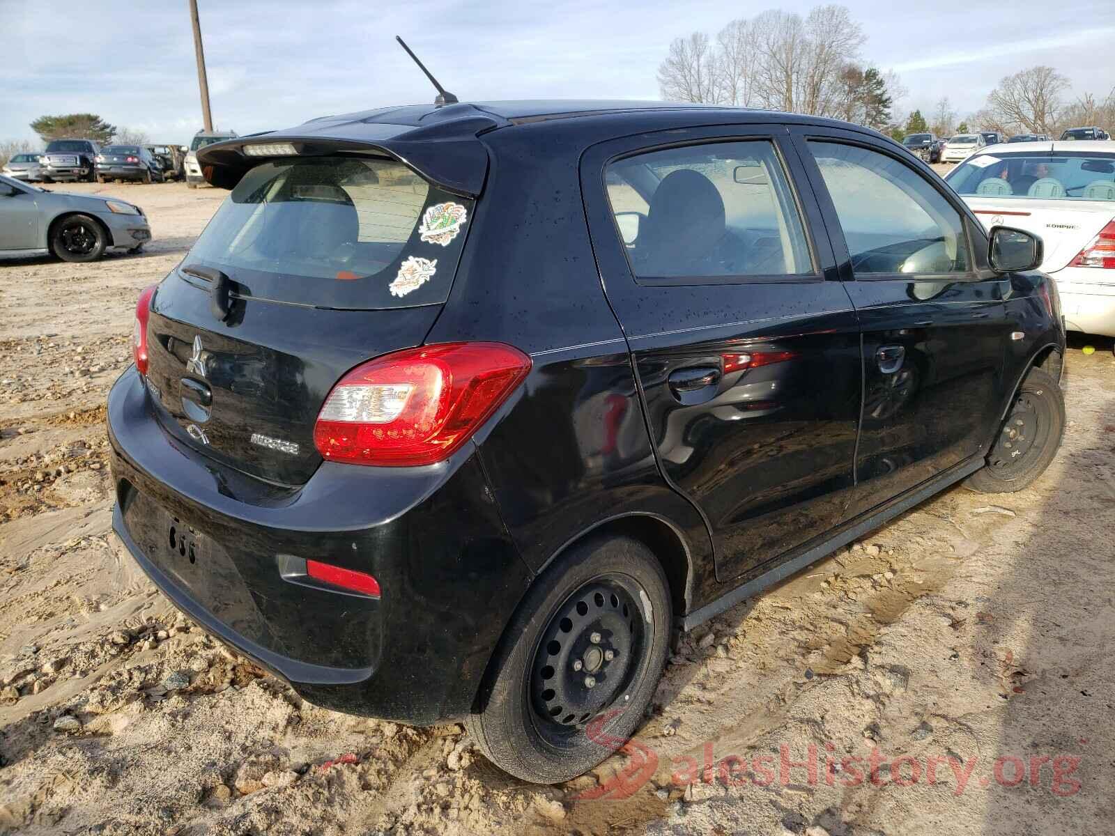 ML32A3HJ4HH013015 2017 MITSUBISHI MIRAGE