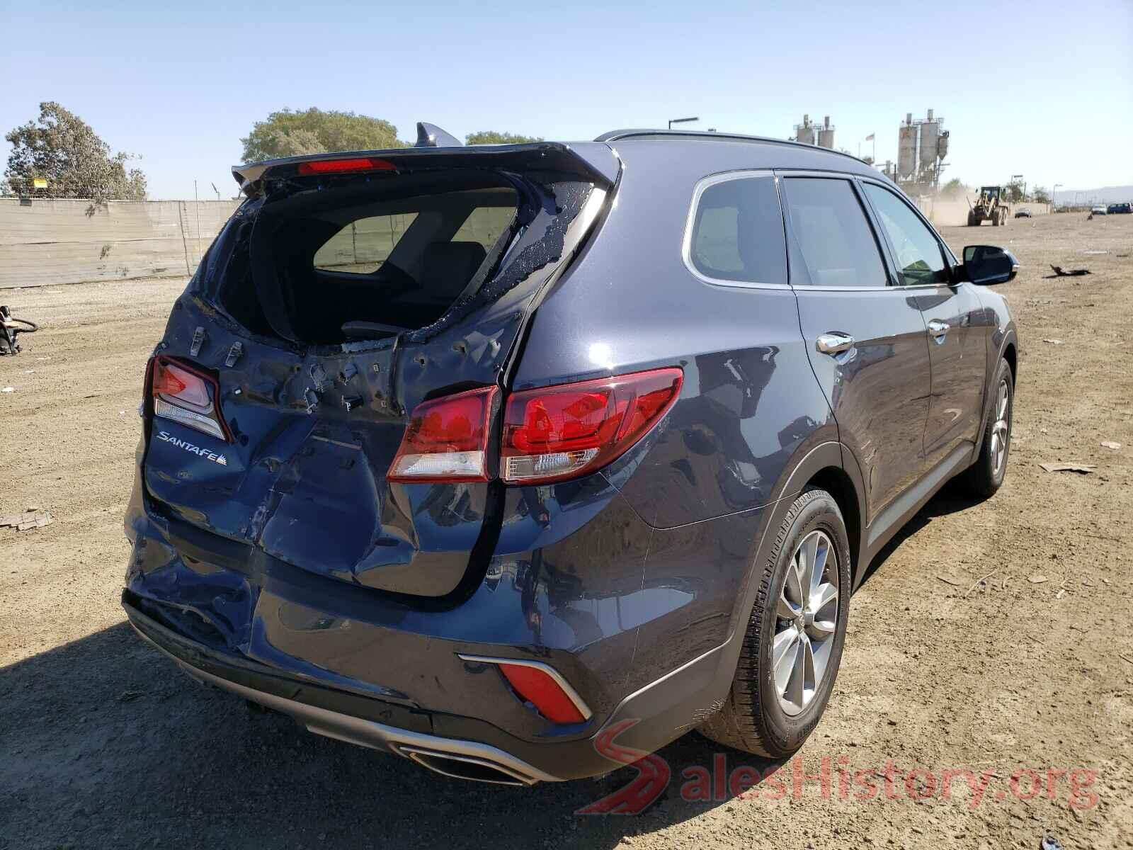 KM8SN4HF6HU190073 2017 HYUNDAI SANTA FE