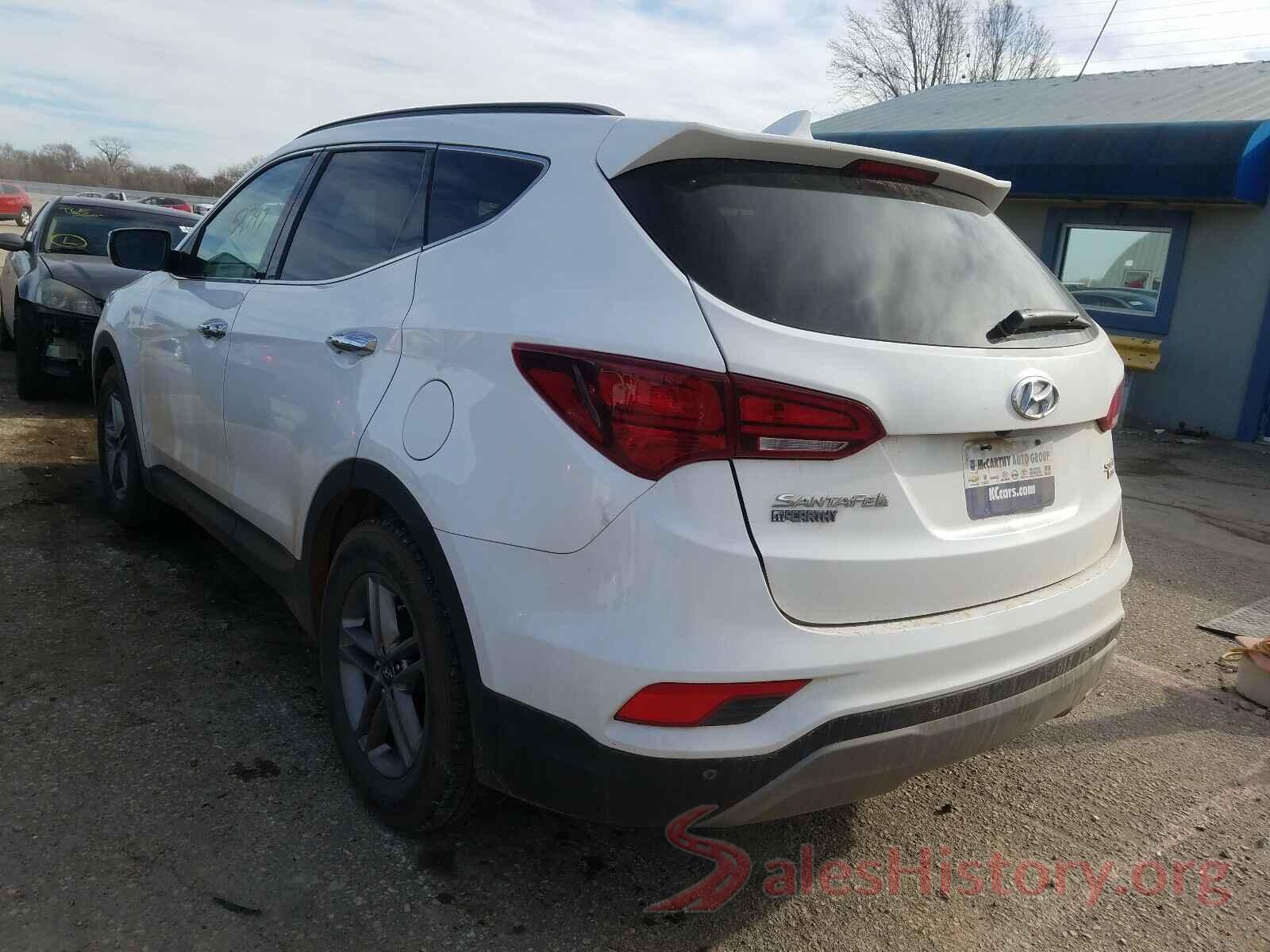 5NMZUDLB1HH035657 2017 HYUNDAI SANTA FE