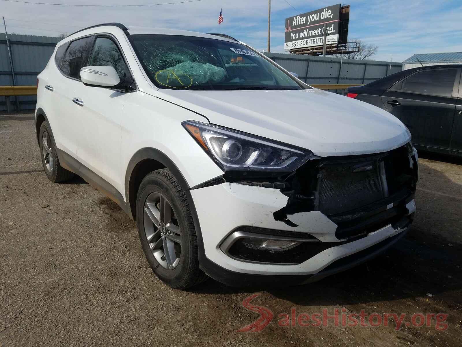 5NMZUDLB1HH035657 2017 HYUNDAI SANTA FE