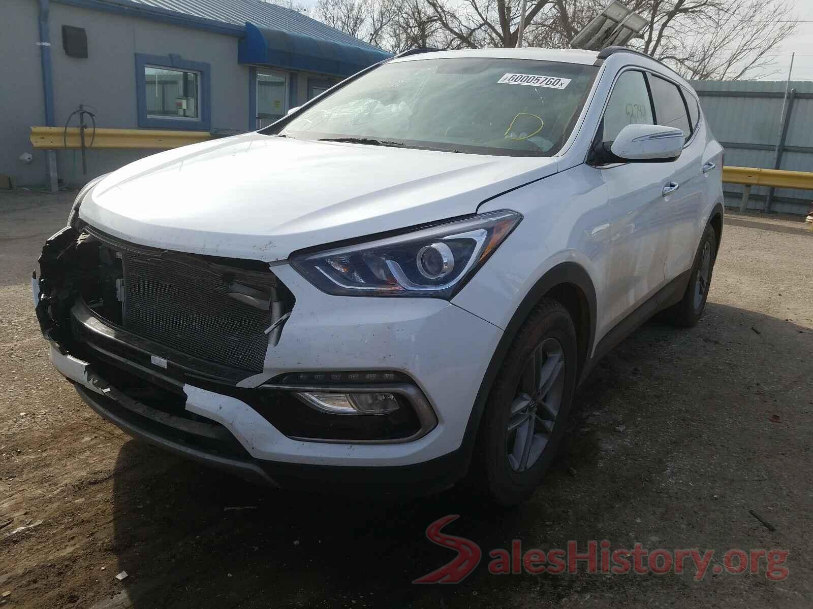 5NMZUDLB1HH035657 2017 HYUNDAI SANTA FE