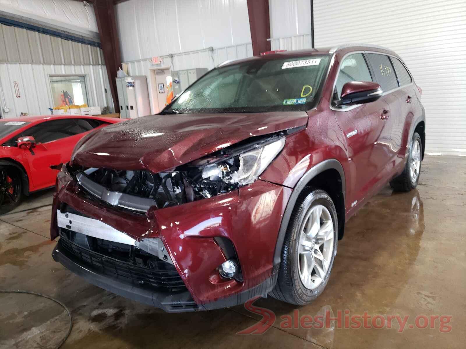 5TDDGRFH6KS055924 2019 TOYOTA HIGHLANDER