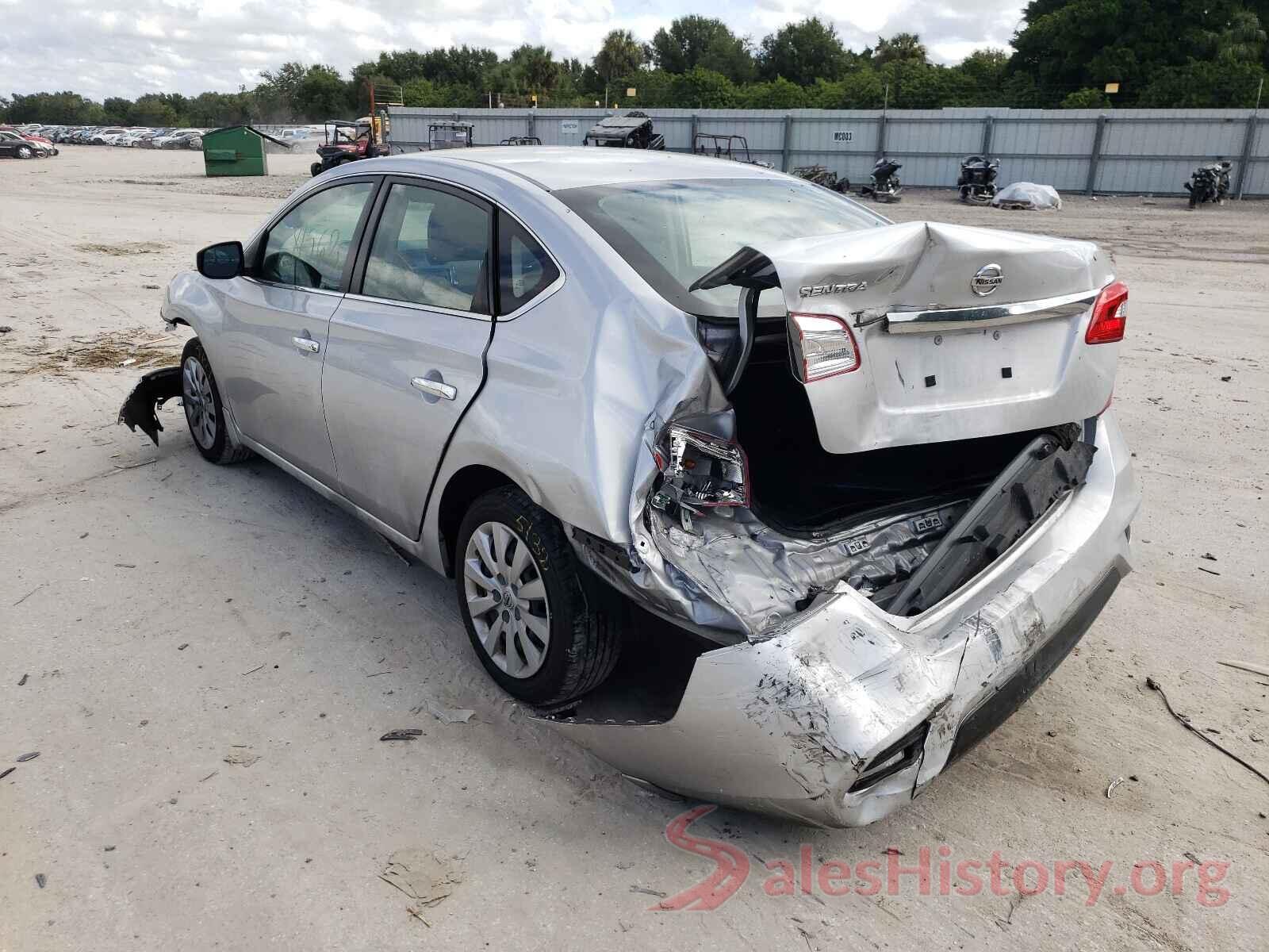 3N1AB7AP4KY404451 2019 NISSAN SENTRA