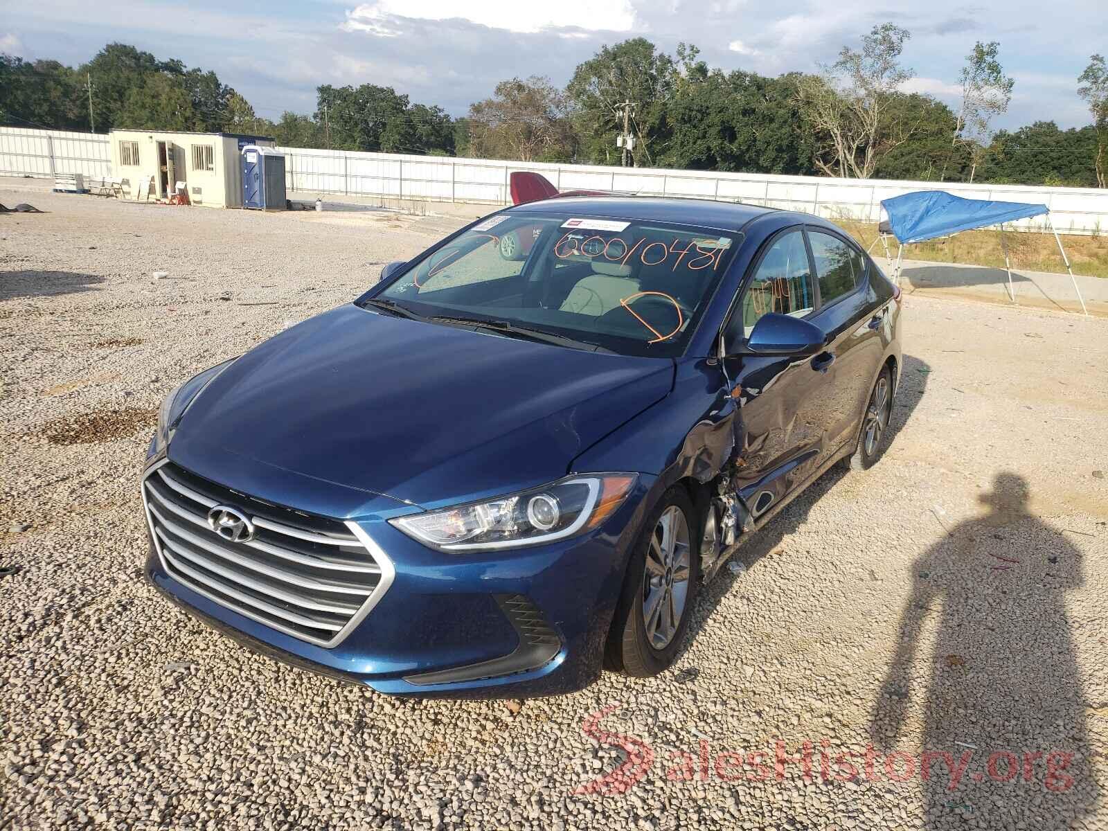 5NPD84LFXJH372371 2018 HYUNDAI ELANTRA